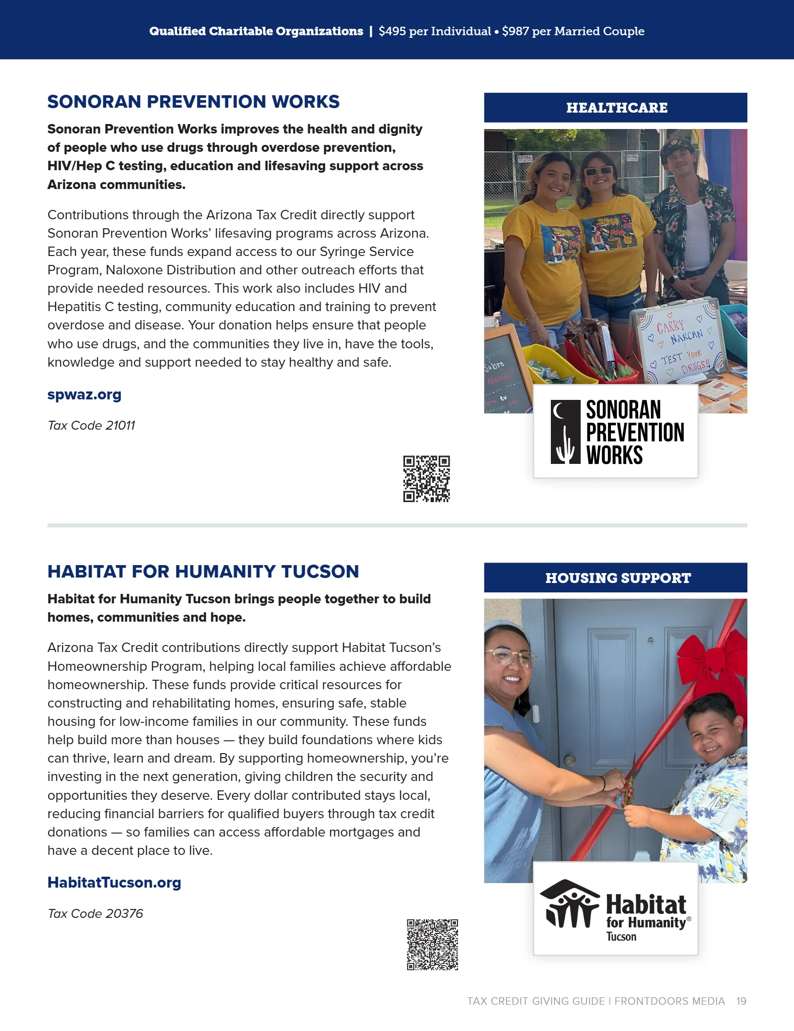 Arizona Tax Credit Guide 2025-26 — Tucson Area Edition, page 19