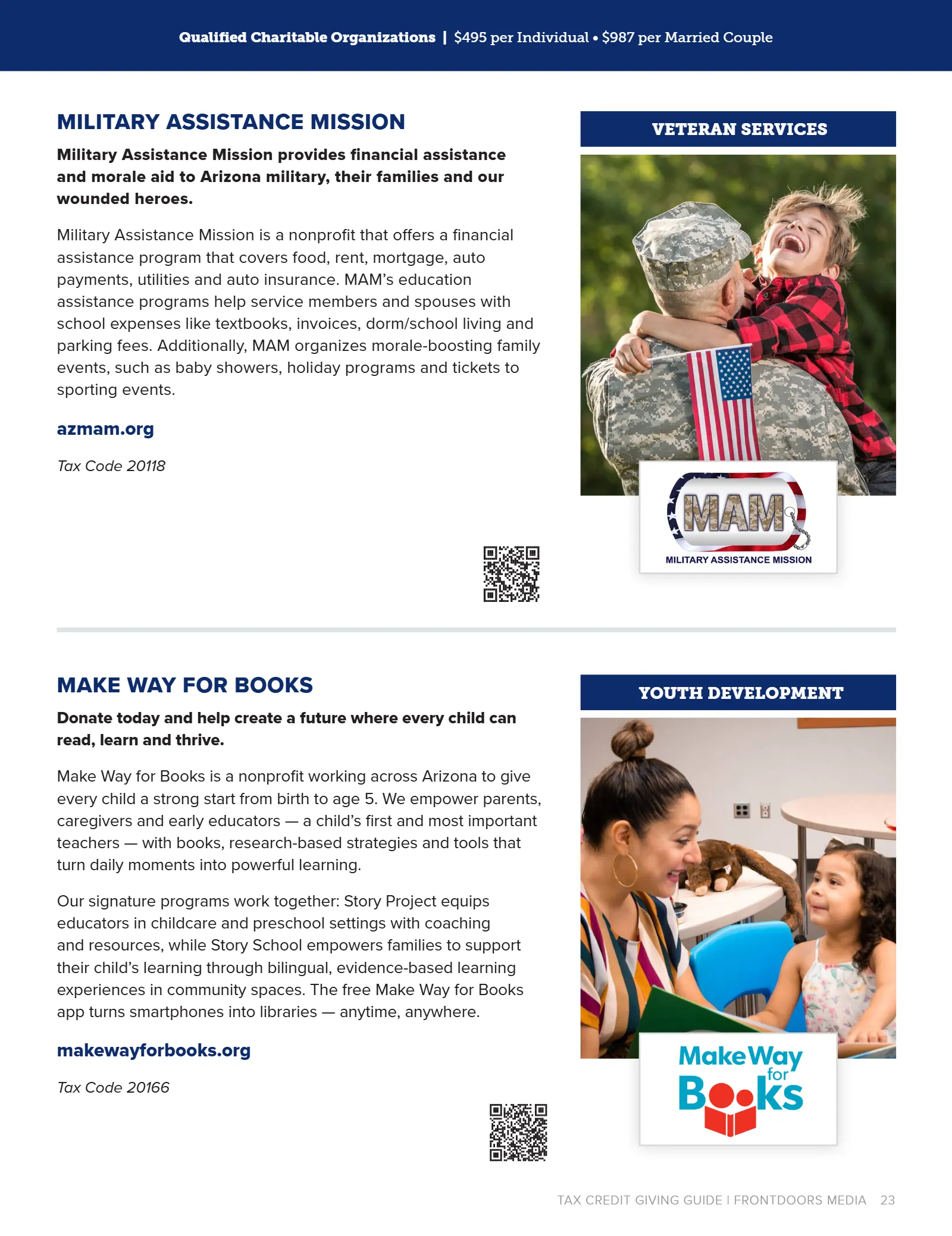 Arizona Tax Credit Guide 2025-26 — Tucson Area Edition, page 23