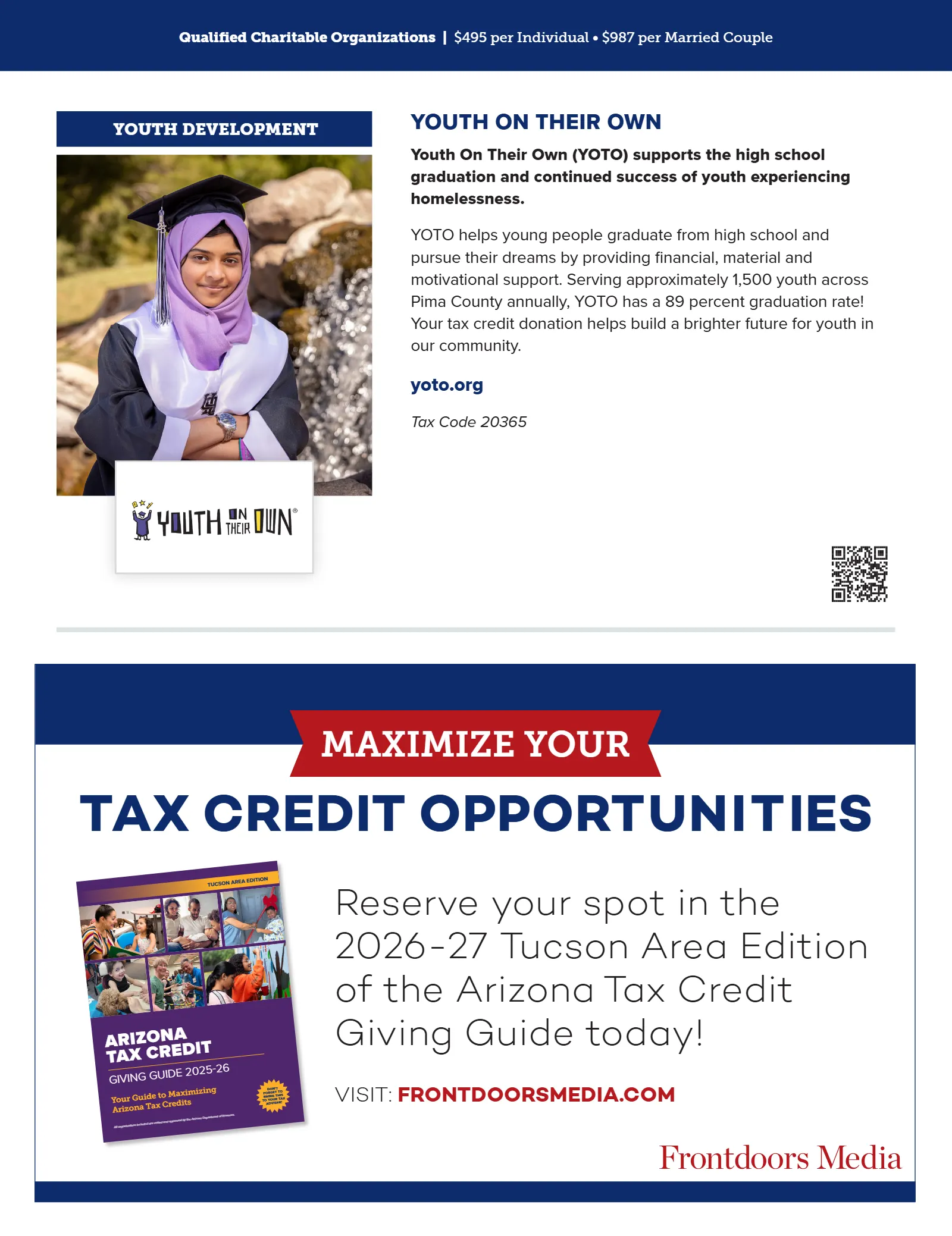 Arizona Tax Credit Guide 2025-26 — Tucson Area Edition, page 24