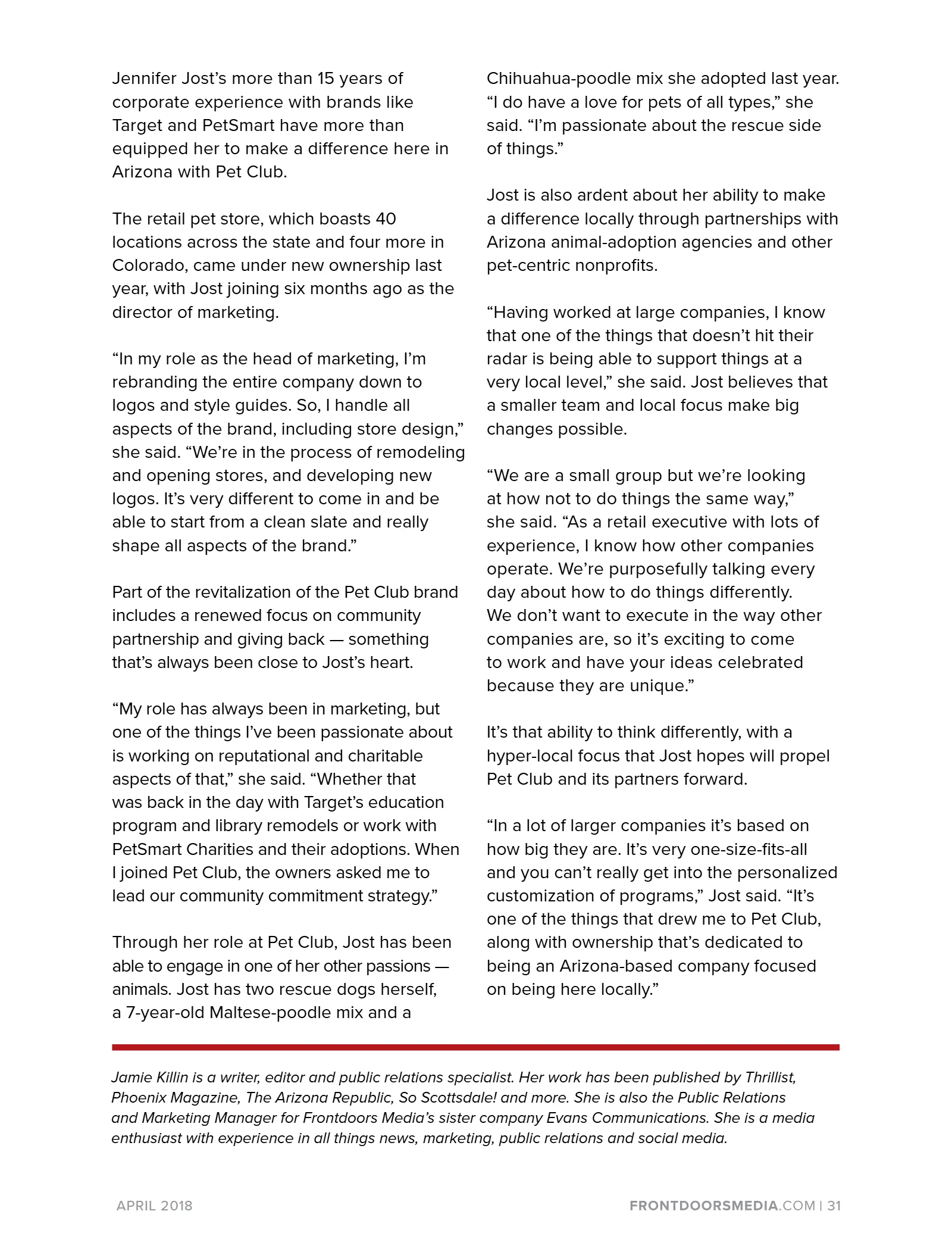 April 2018, page 31