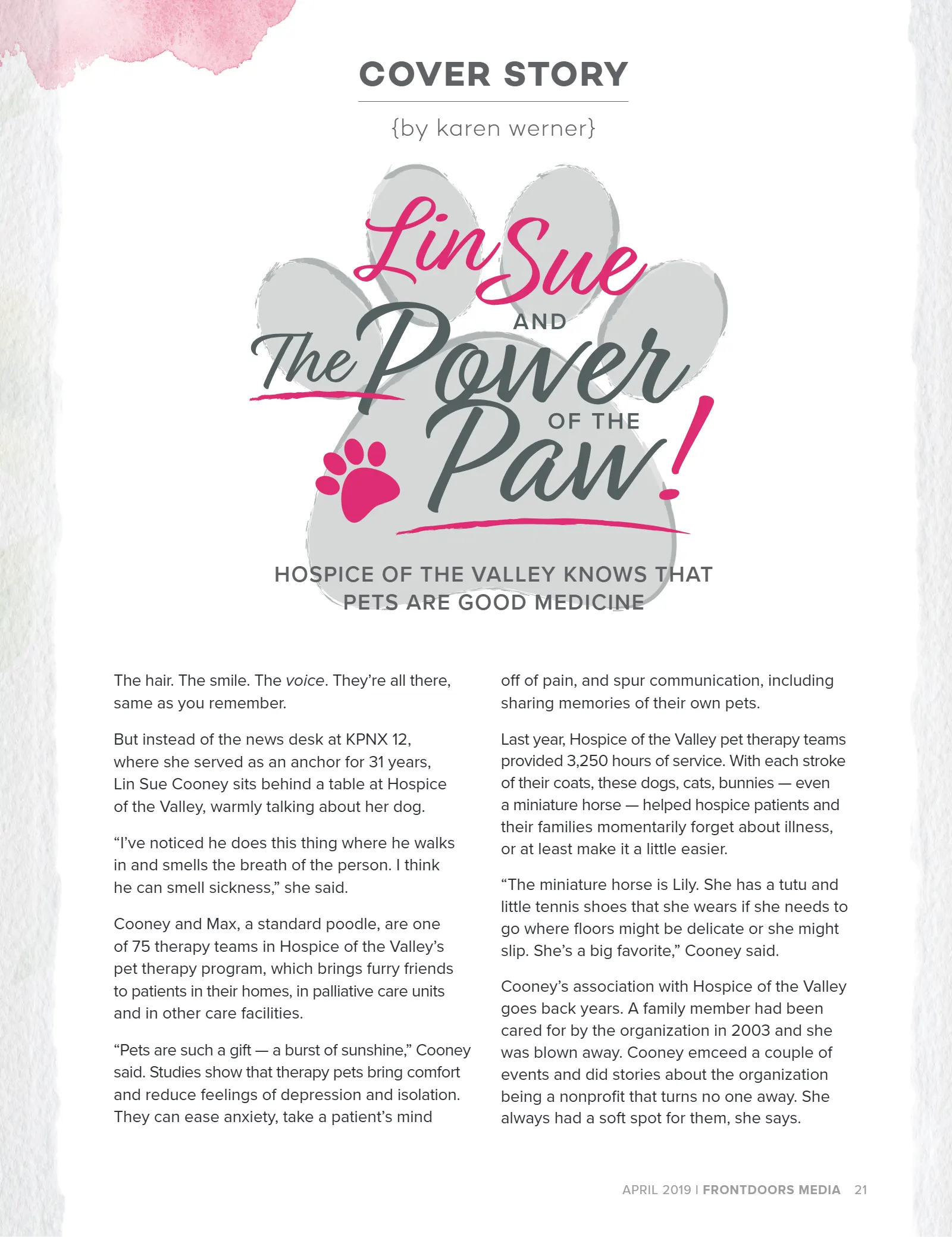 April 2019 Issue, page 21