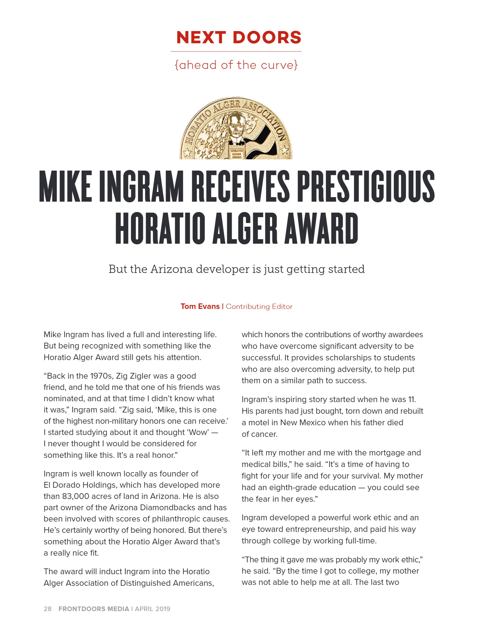 April 2019 Issue, page 28