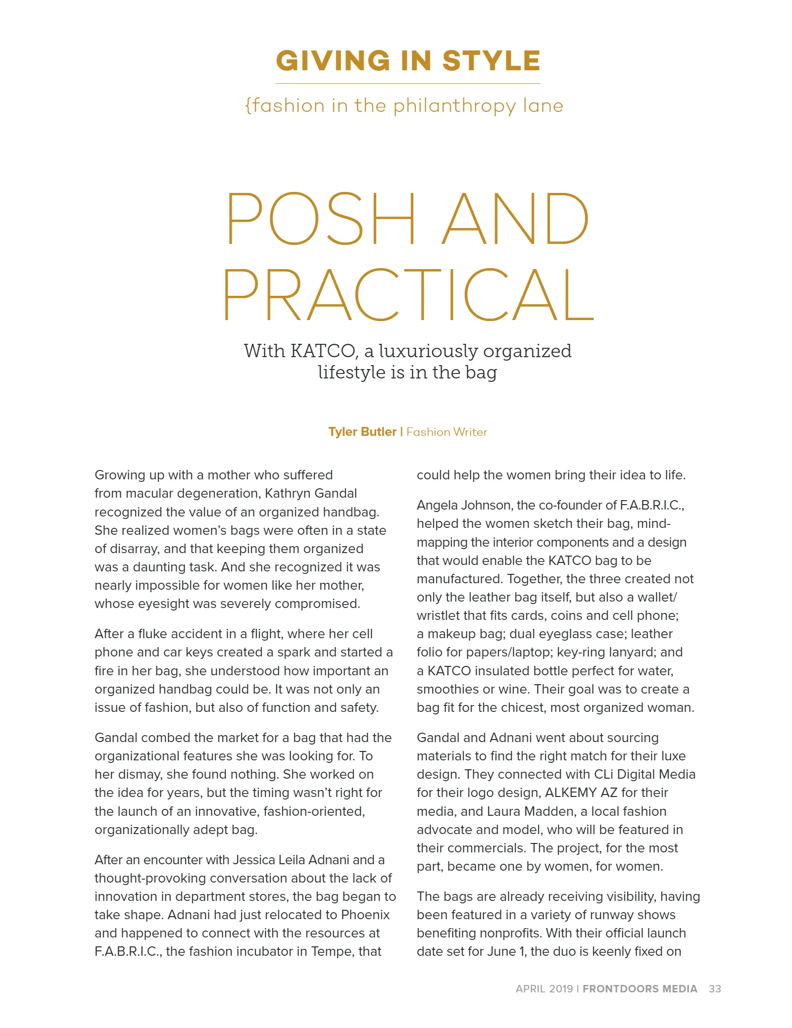 April 2019 Issue, page 33
