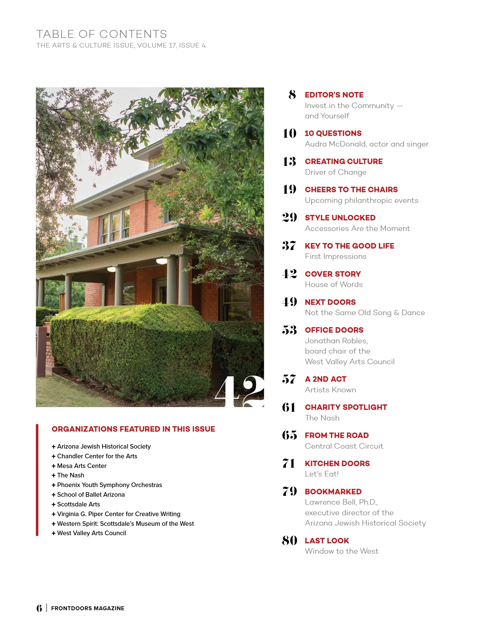 Arts & Culture Issue 2023, page 8