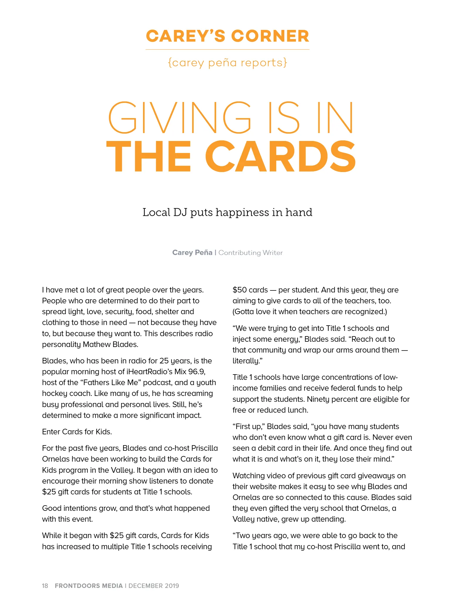 December 2019 Issue, page 18