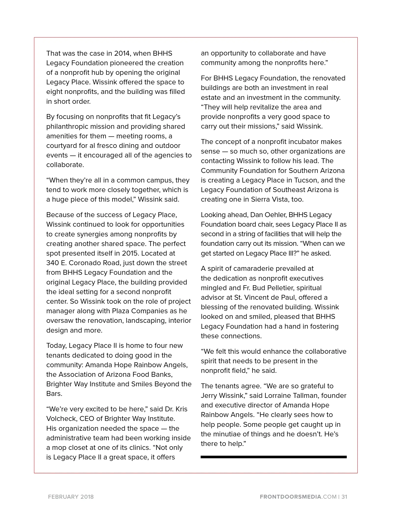 February 2018, page 31