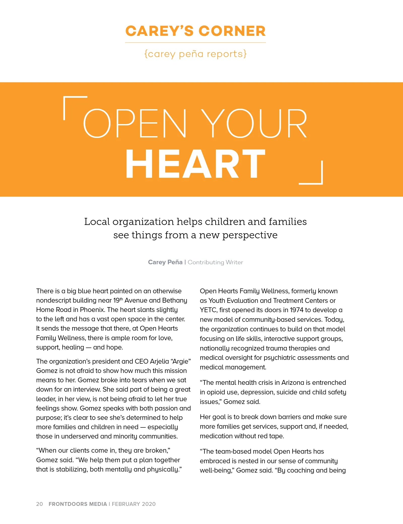 February 2020 Issue, page 20