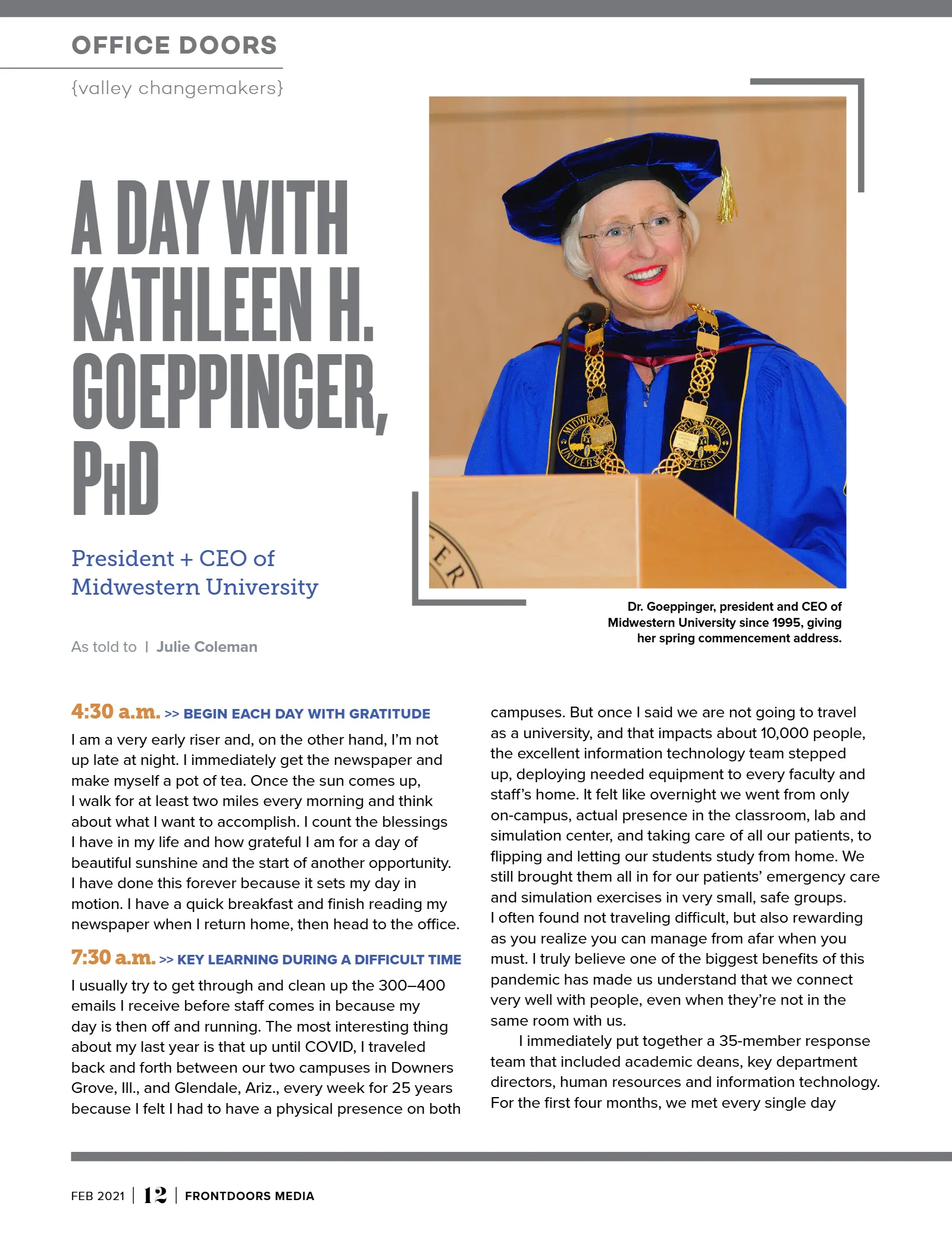 February 2021 Issue, page 14