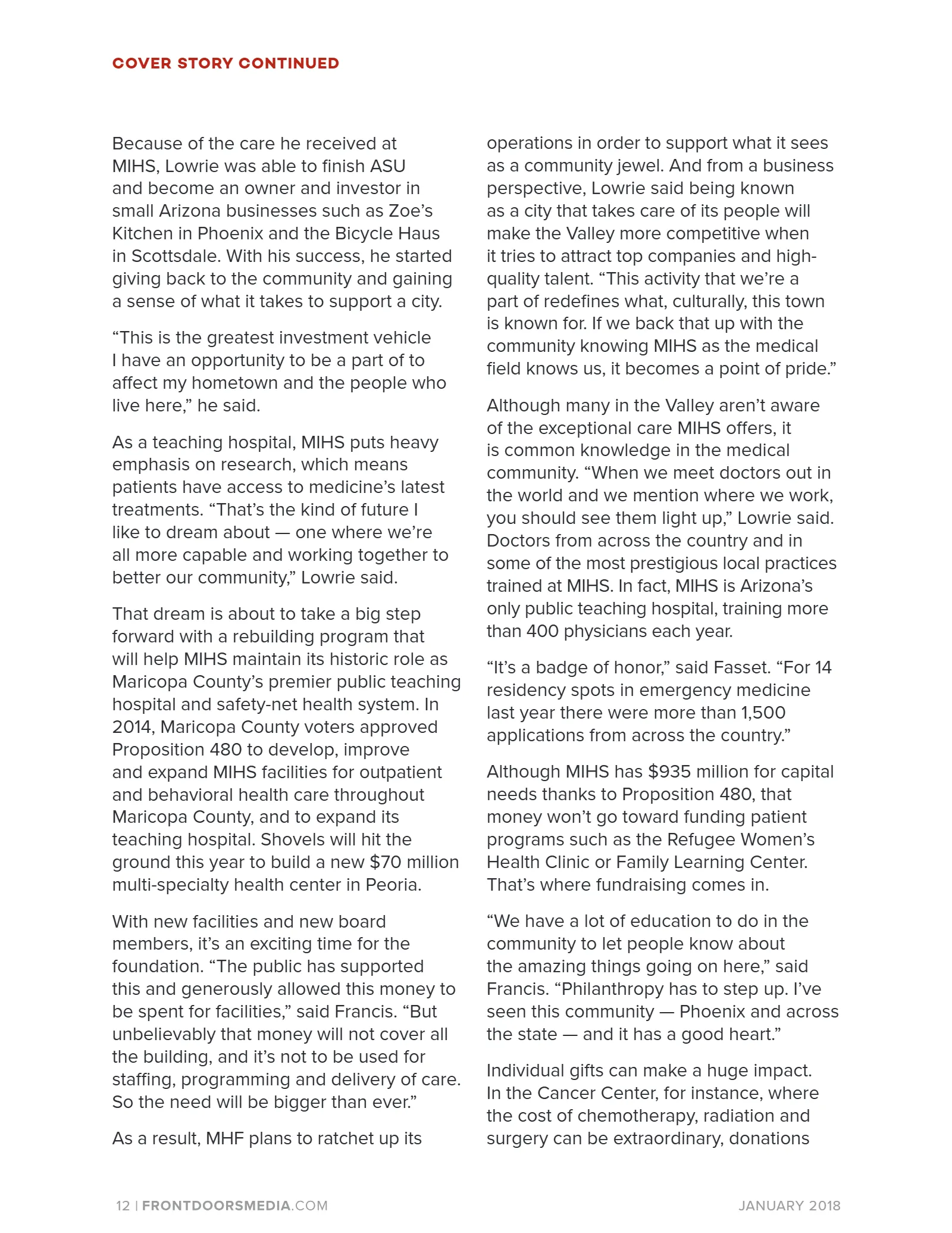 JANUARY 2018, page 12