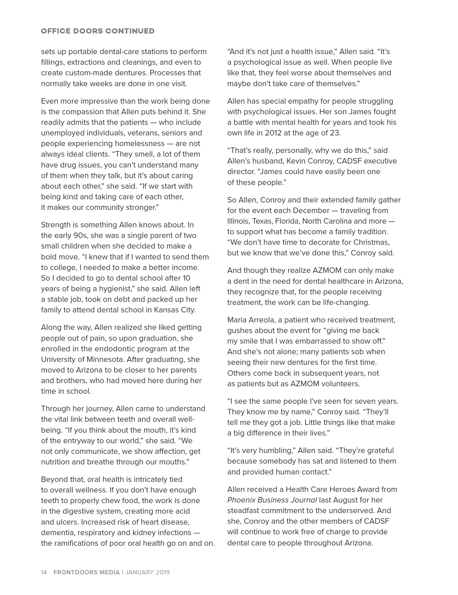 January 2019 Issue, page 14