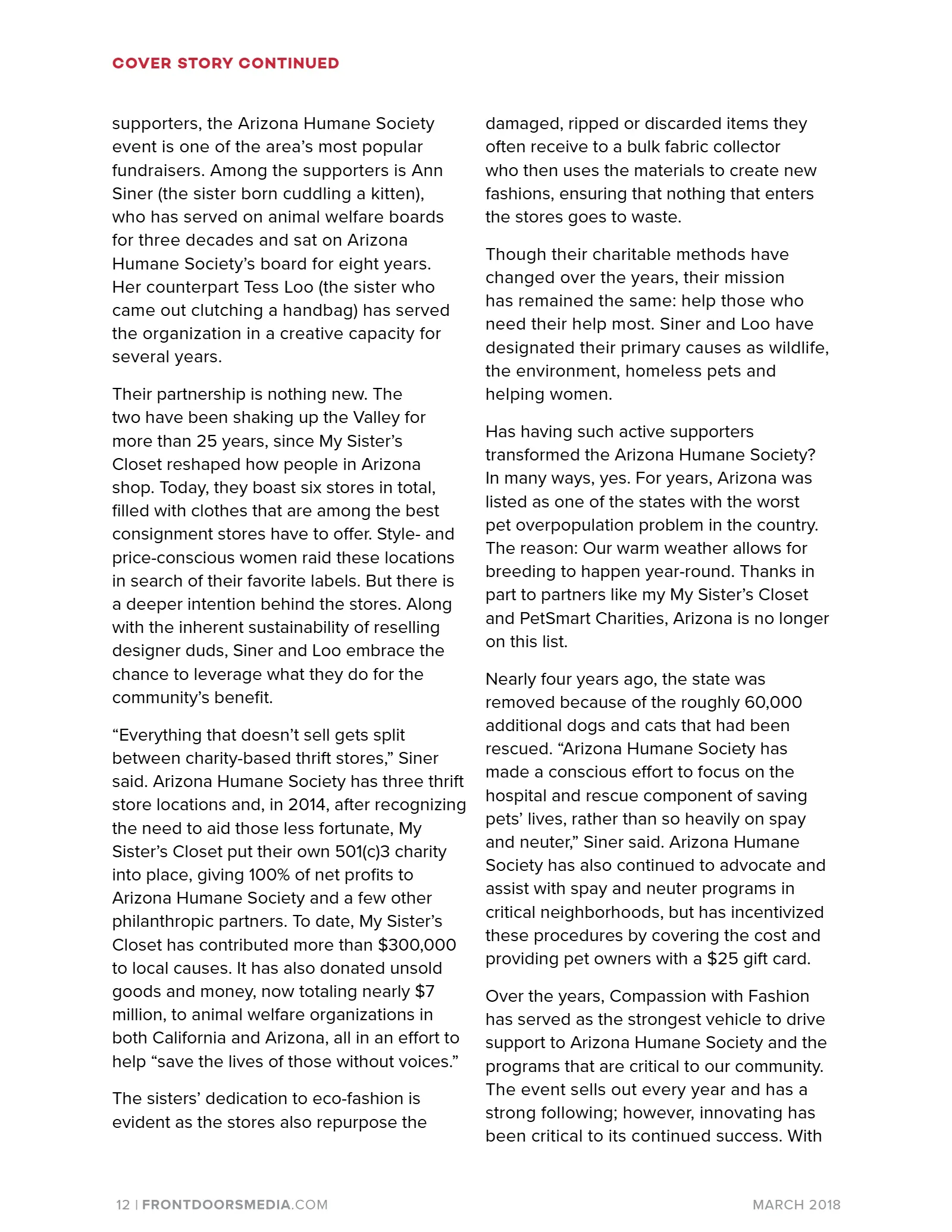 March 2018, page 12
