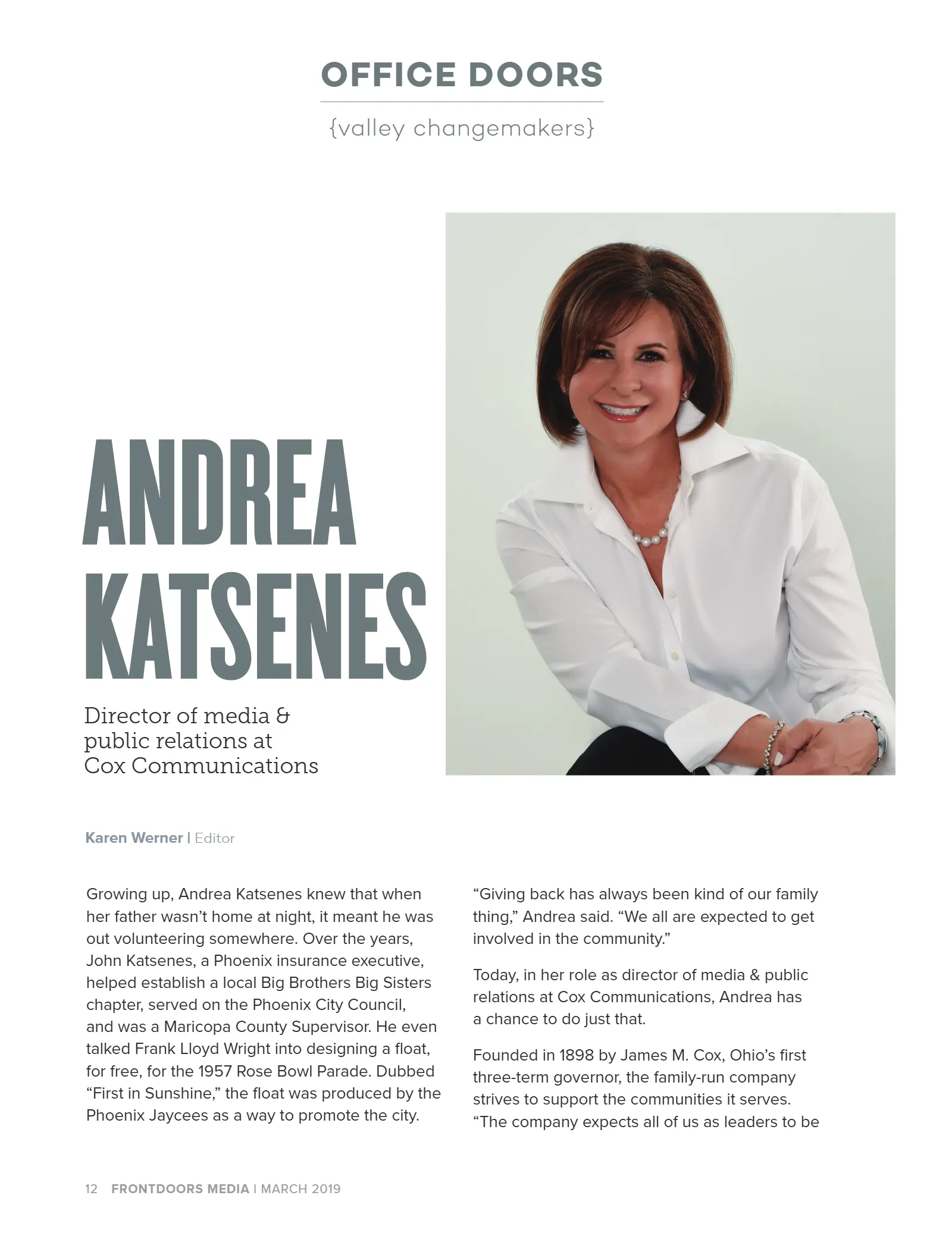 March 2019 Issue, page 12