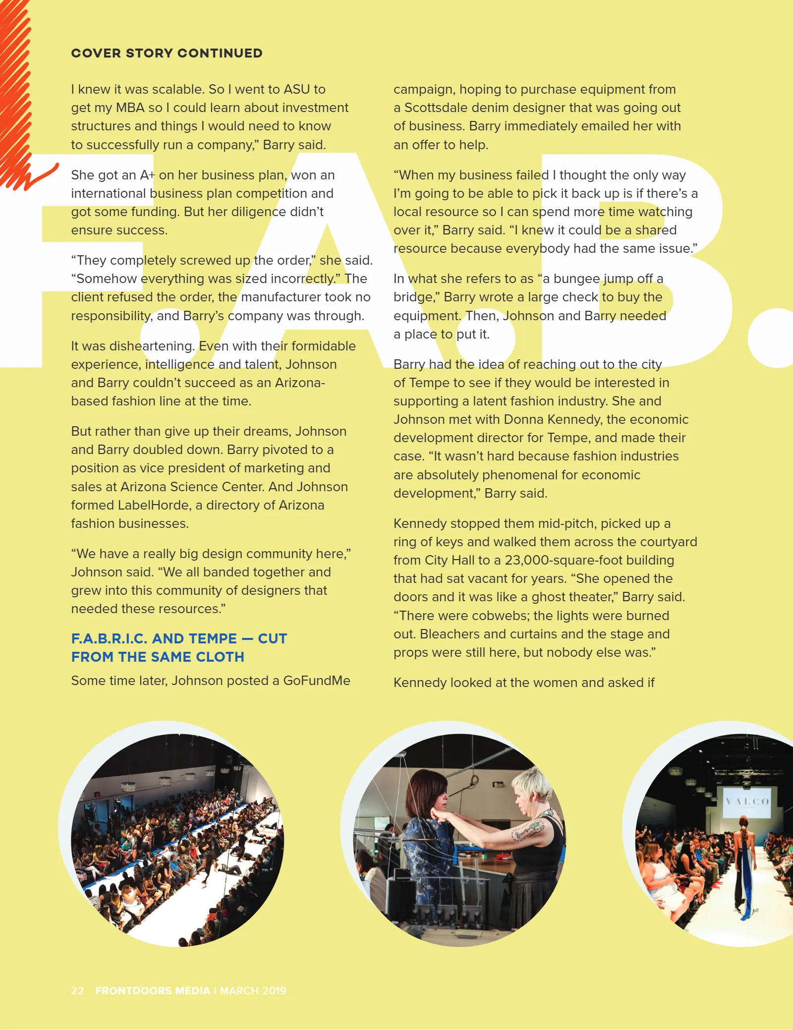 March 2019 Issue, page 22