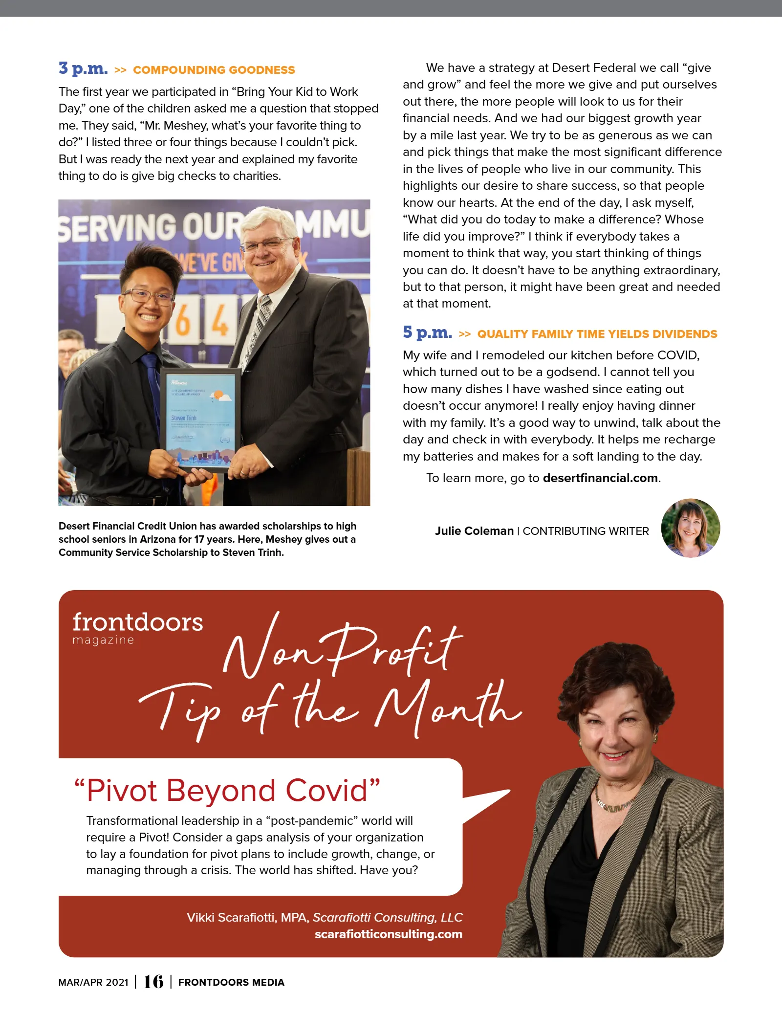 March/April 2021 Issue, page 18