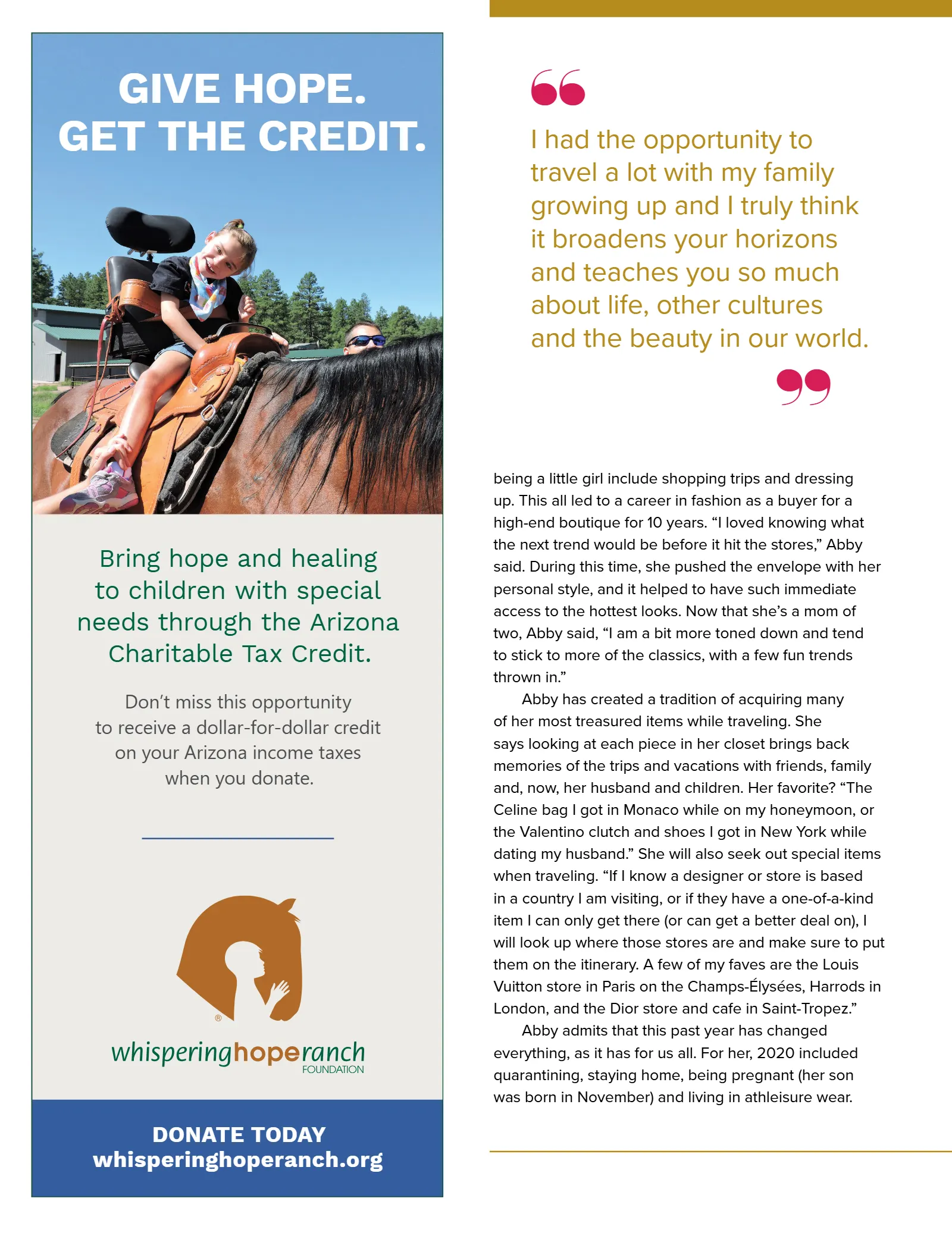 March/April 2021 Issue, page 52