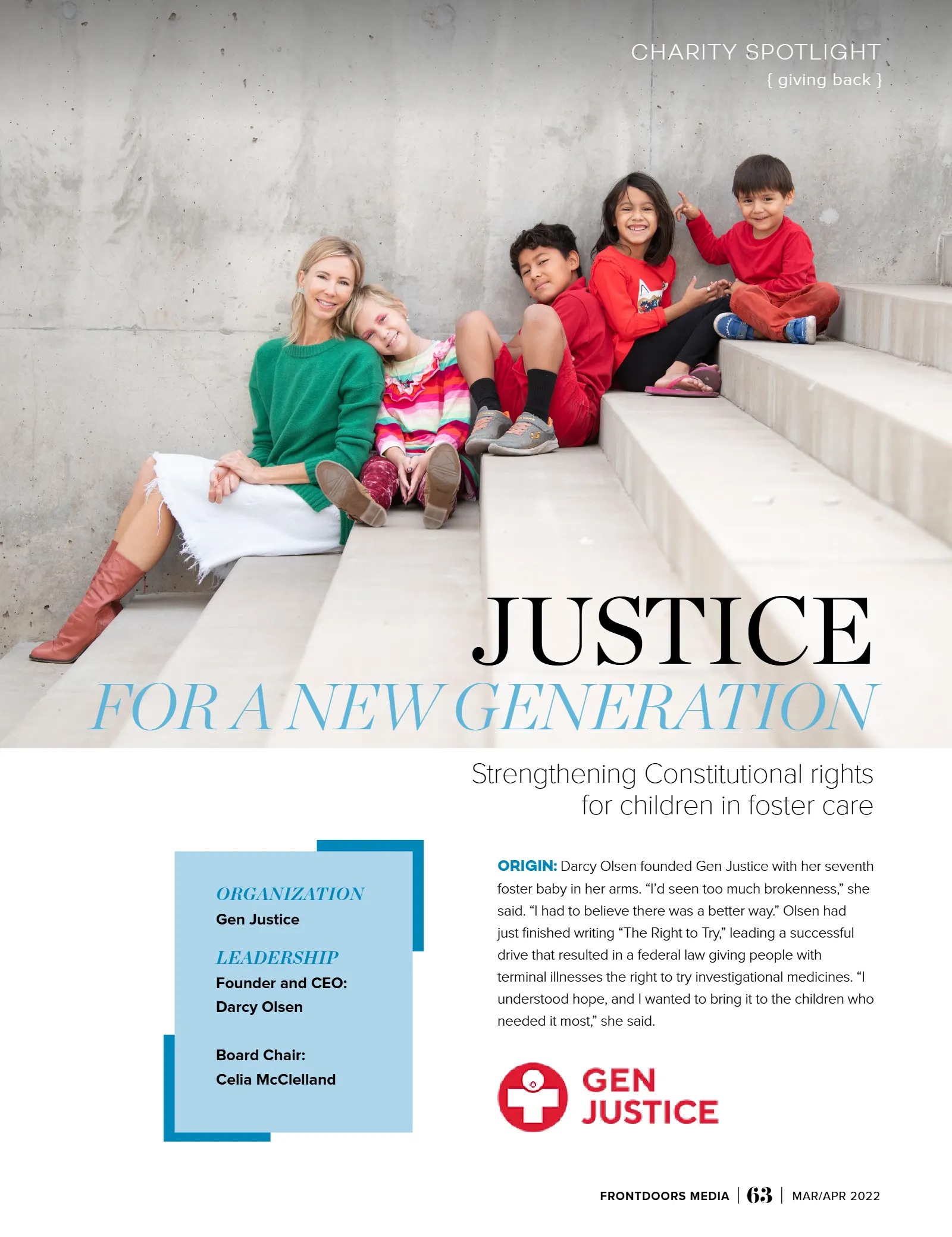 March/April 2022 - The Spring Philanthropy Issue, page 65