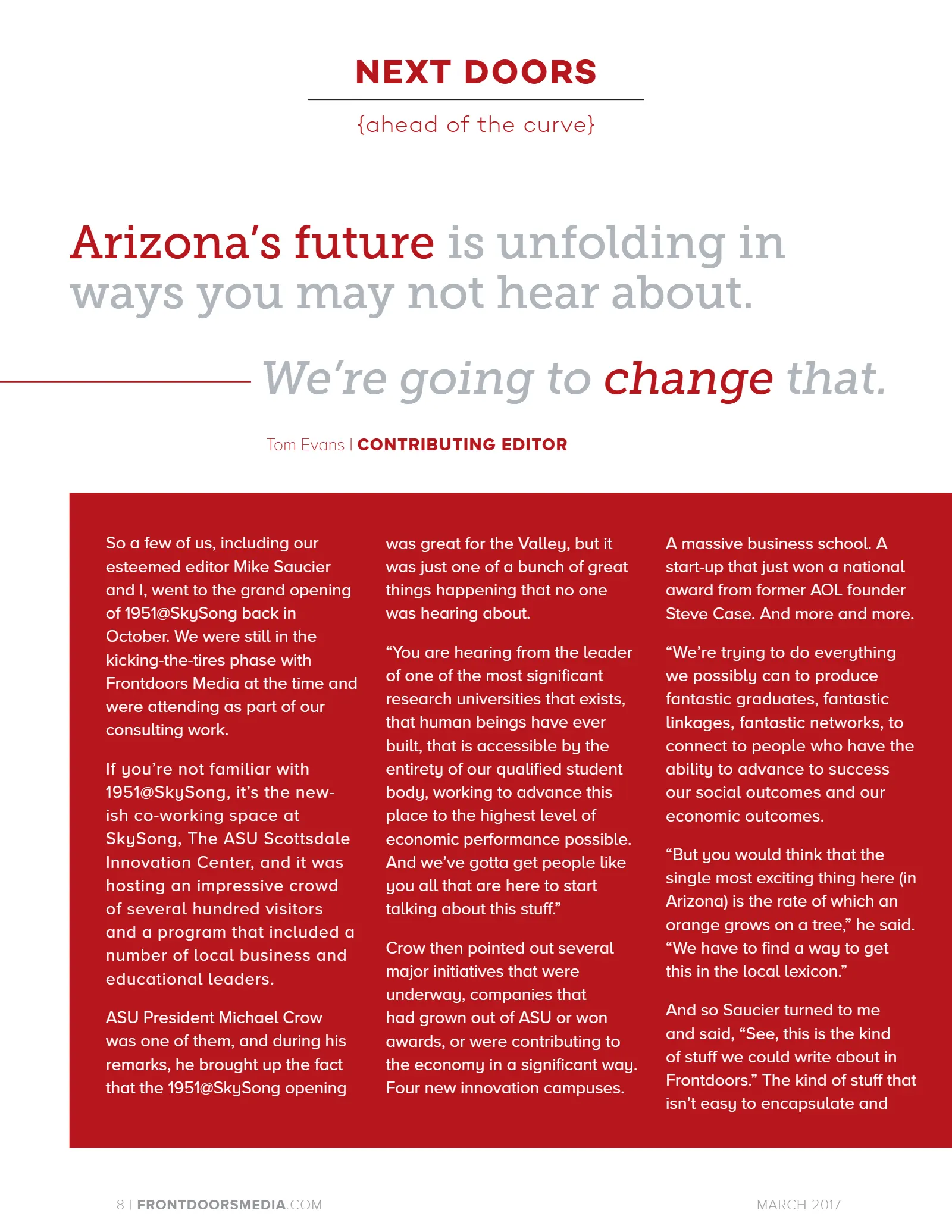 March Issue, page 8