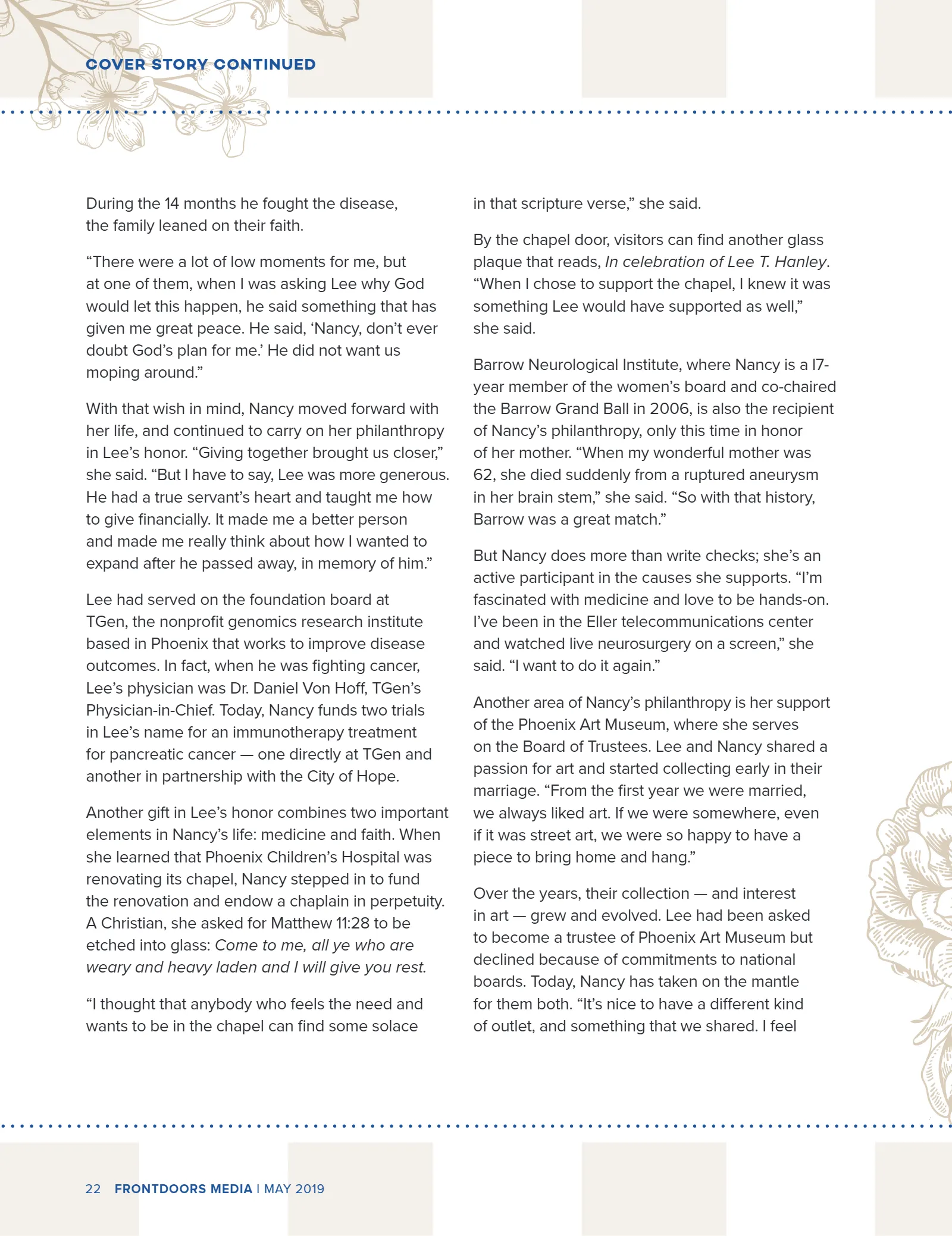 May 2019 Issue, page 22