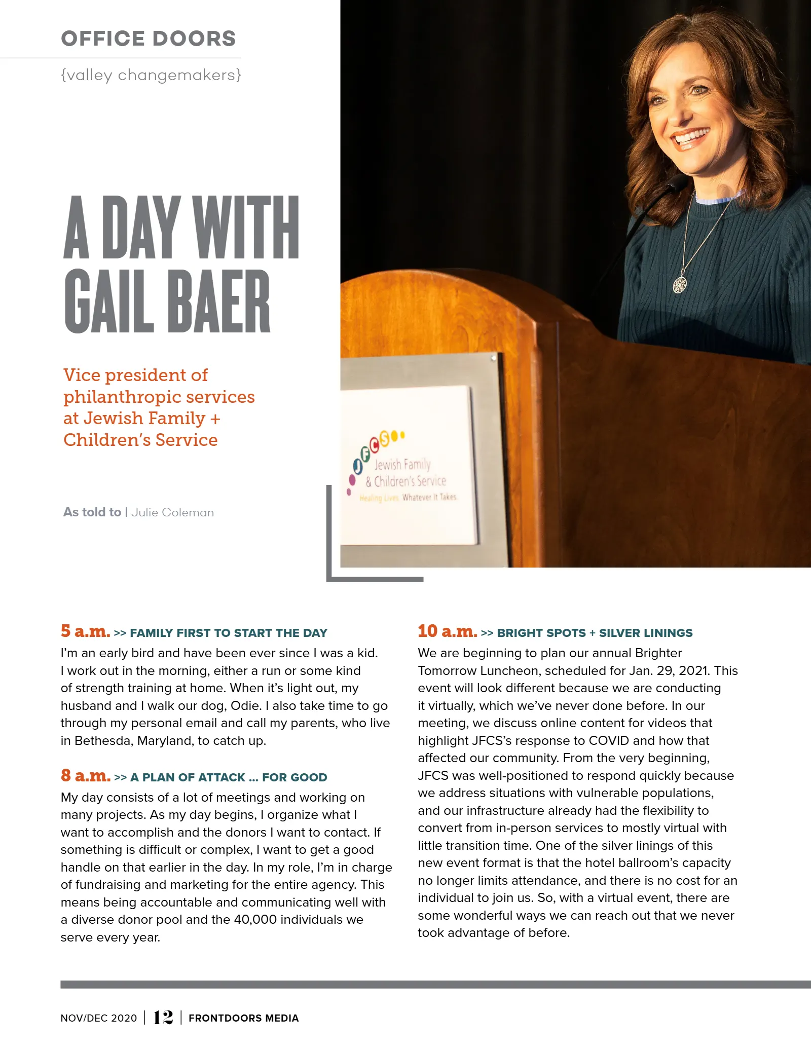 November/December 2020 Issue, page 14