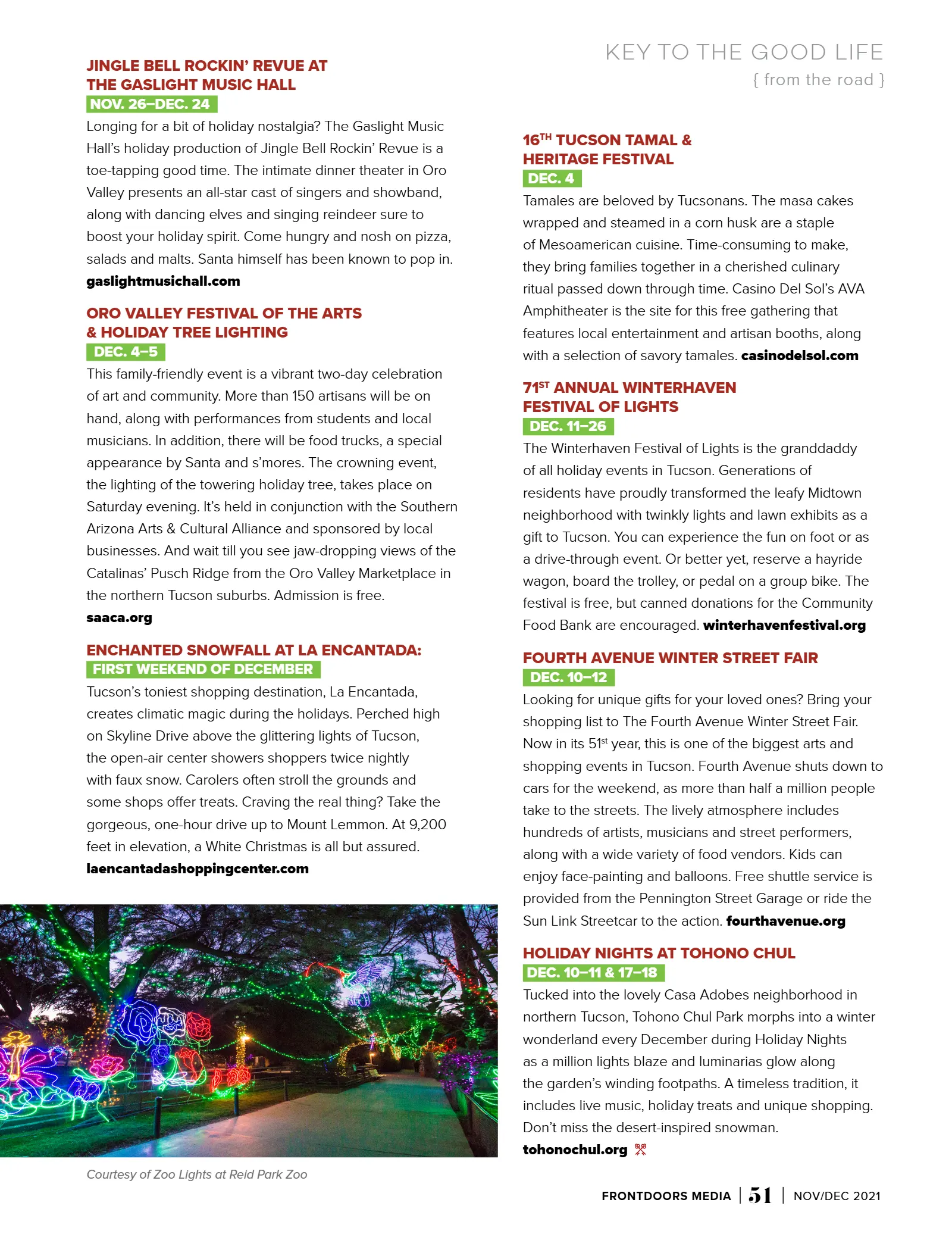 November/December 2021 - The Holiday Issue, page 51