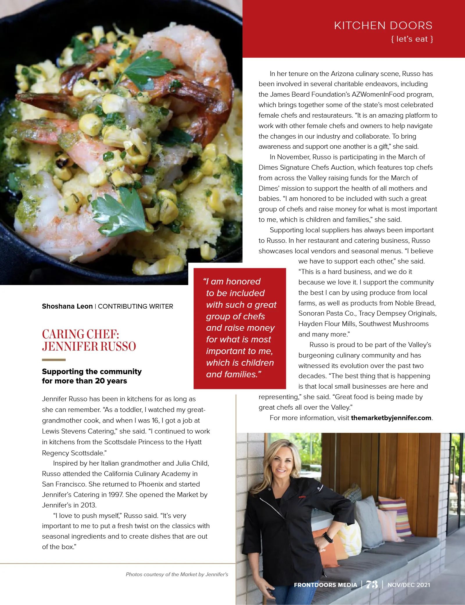 November/December 2021 - The Holiday Issue, page 73