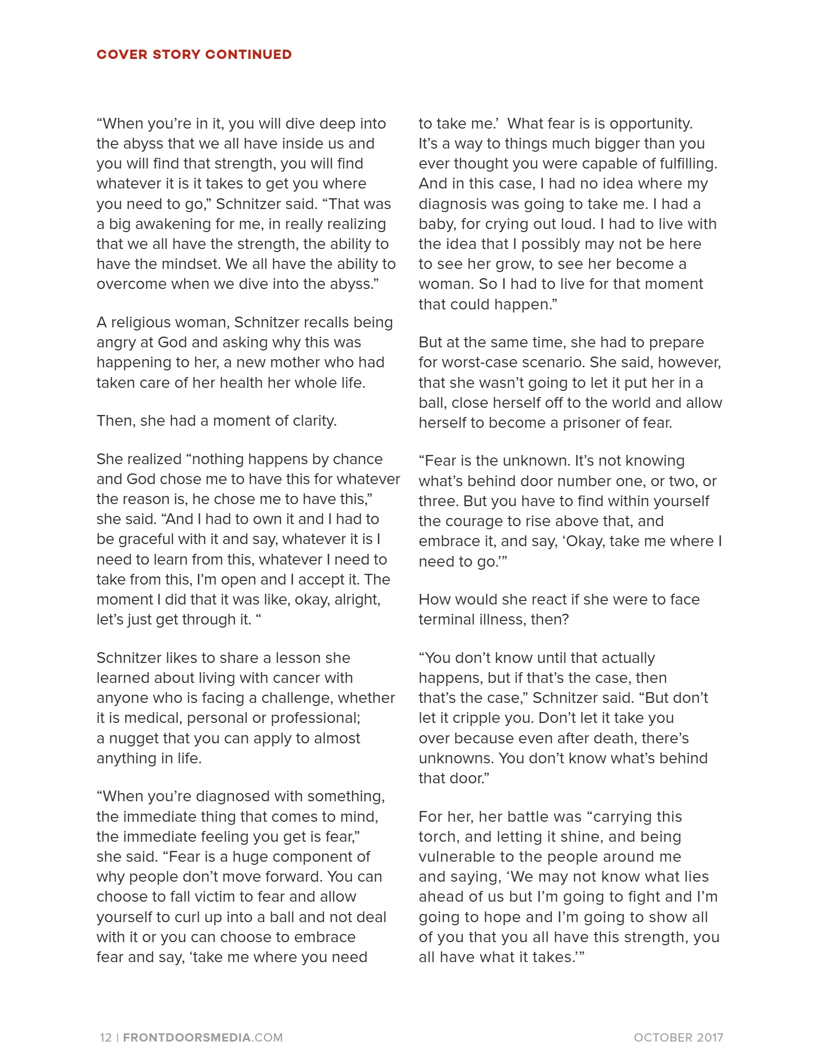 October 2017, page 12