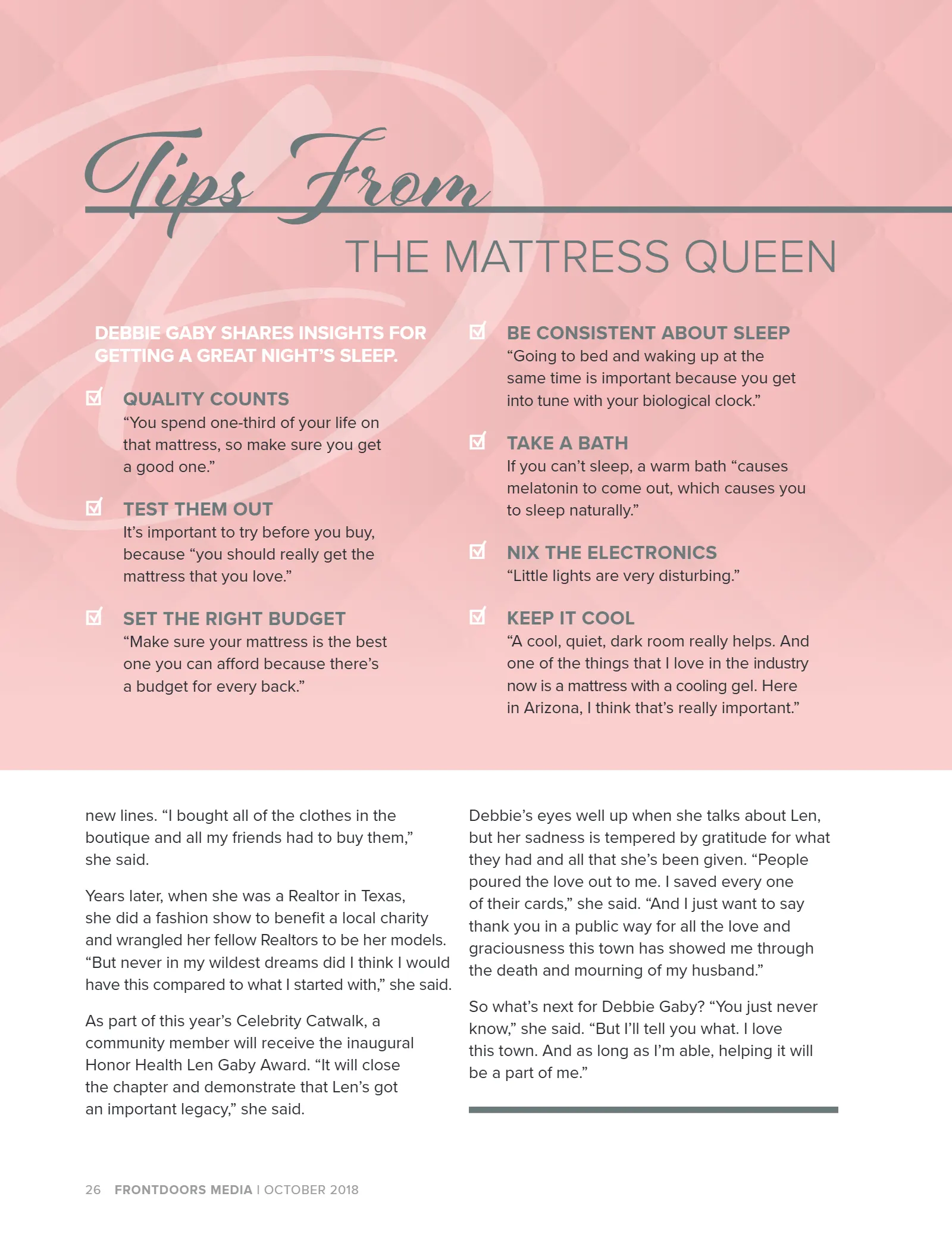 October 2018 Issue, page 26