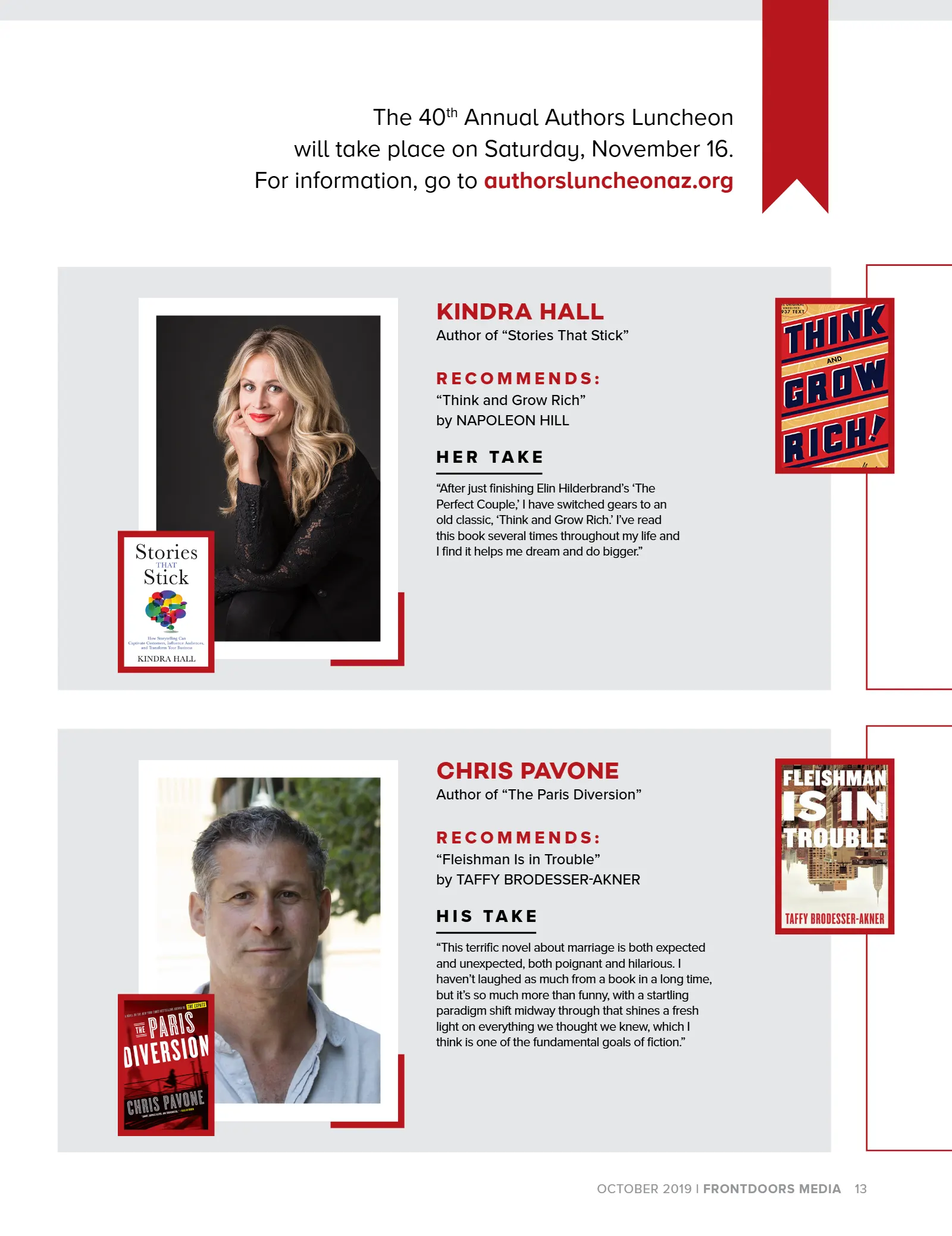 October 2019 Issue, page 13