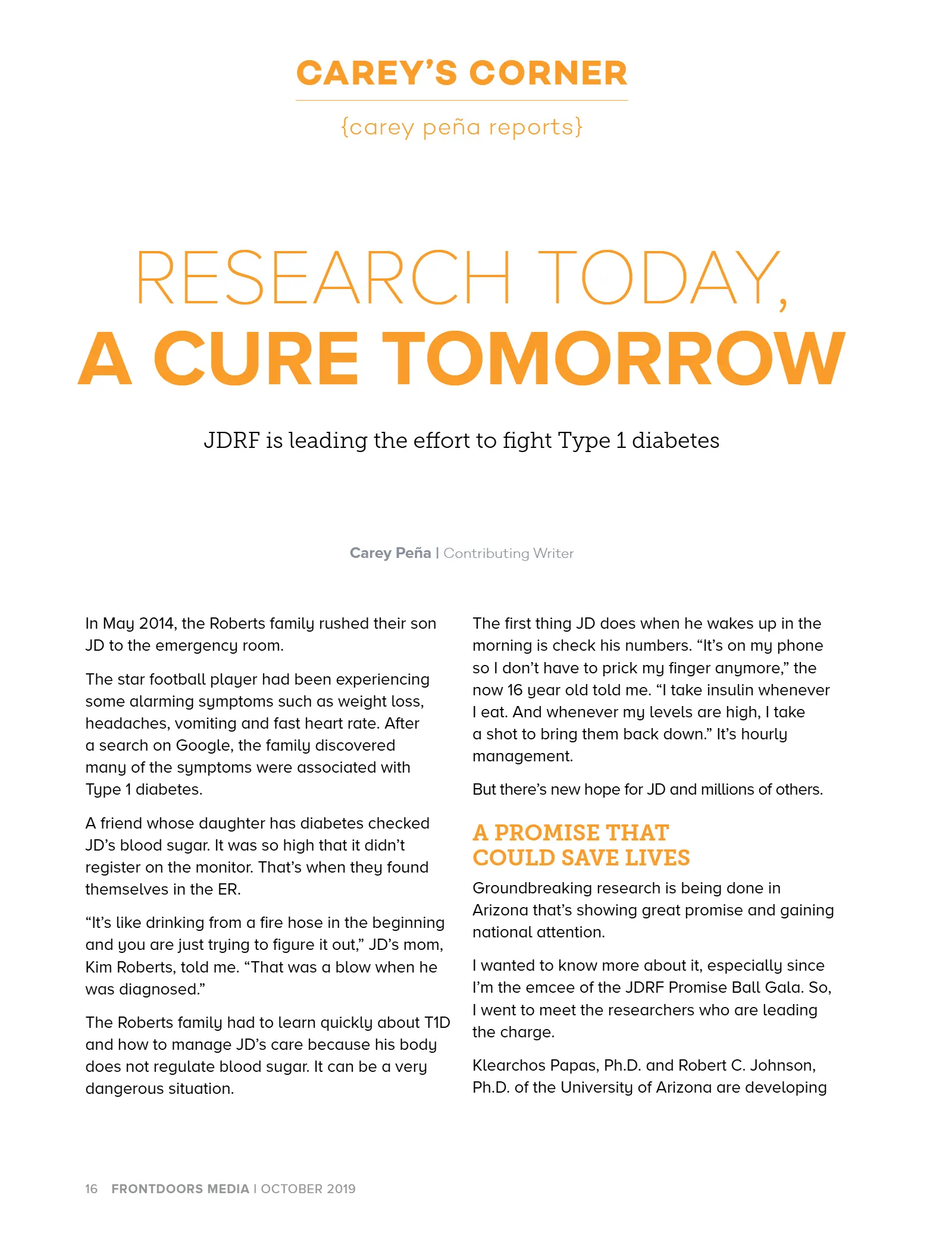 October 2019 Issue, page 16