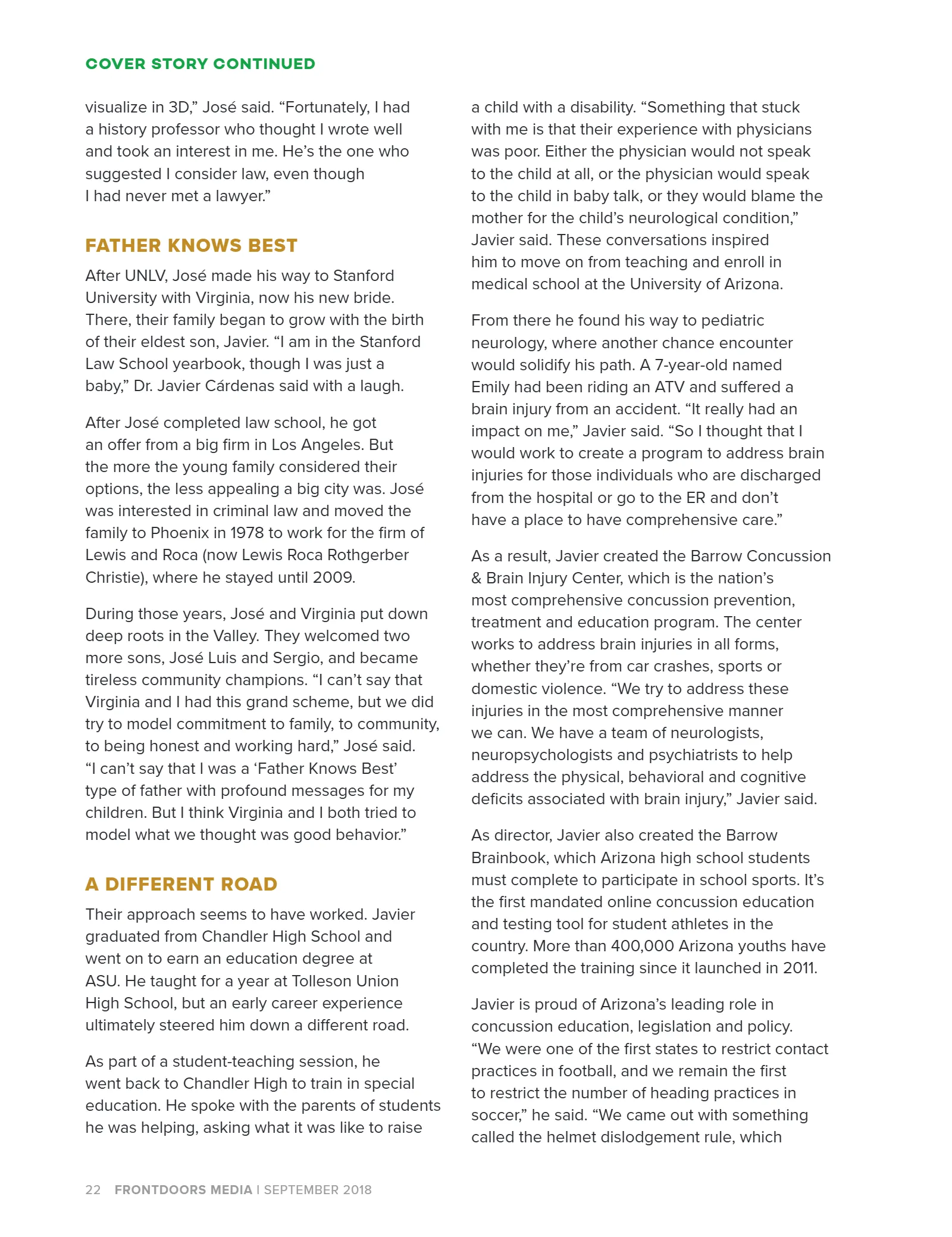 September 2018 Issue, page 22