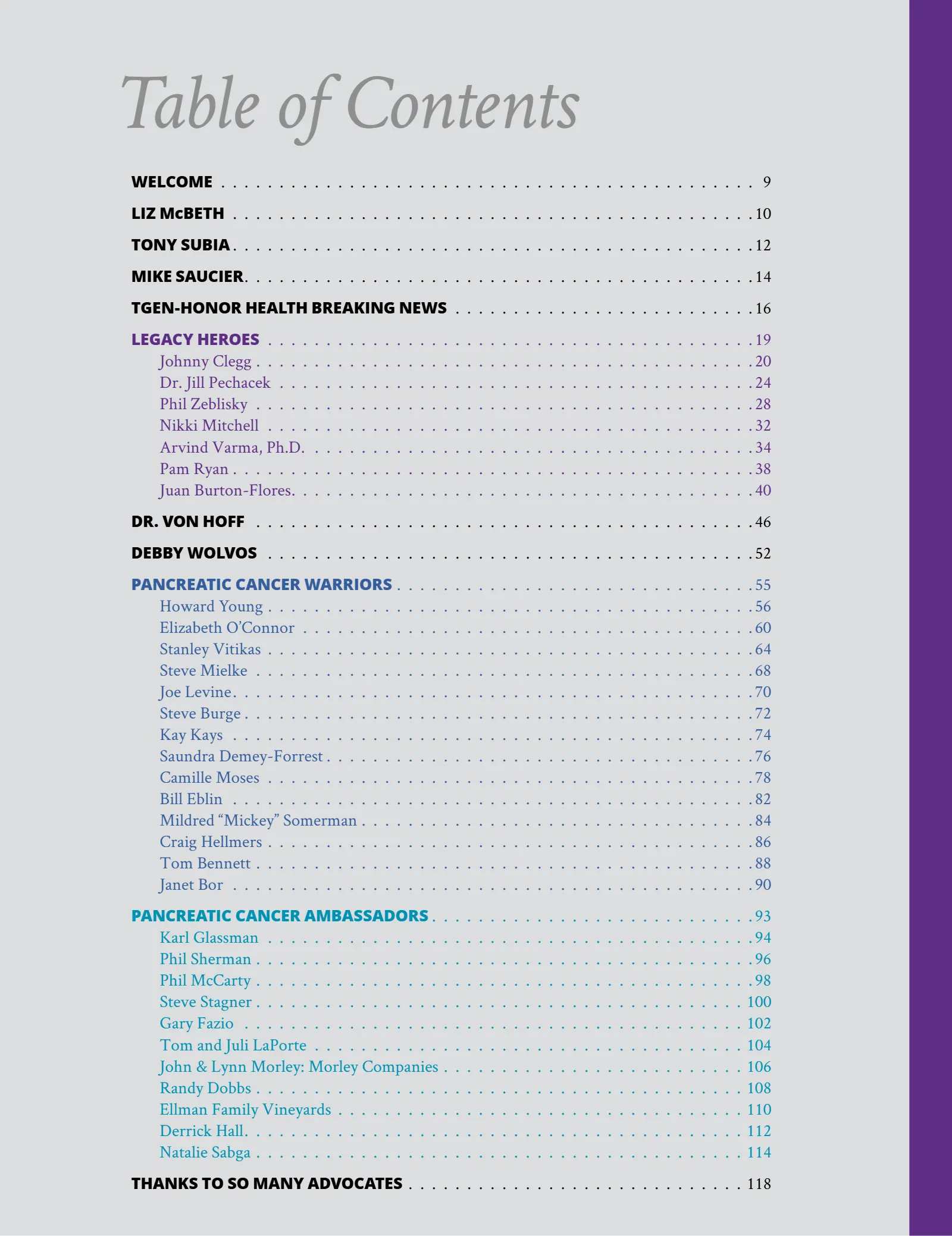 Seena Magowitz Foundation - Honoring Impact, page 3