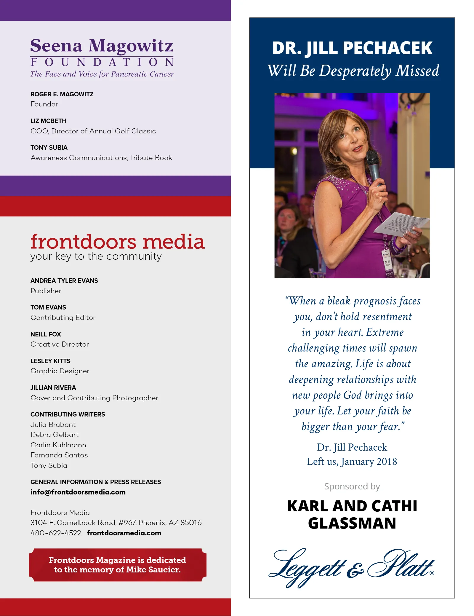 Seena Magowitz Foundation - Honoring Impact, page 5