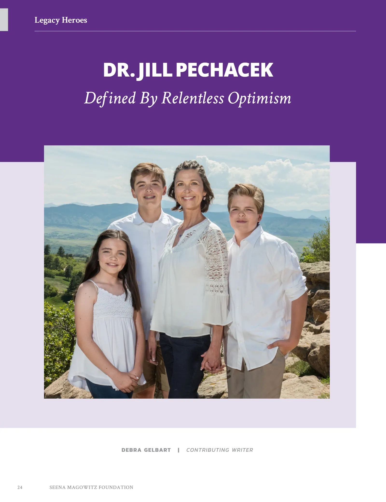 Seena Magowitz Foundation - Honoring Impact, page 24