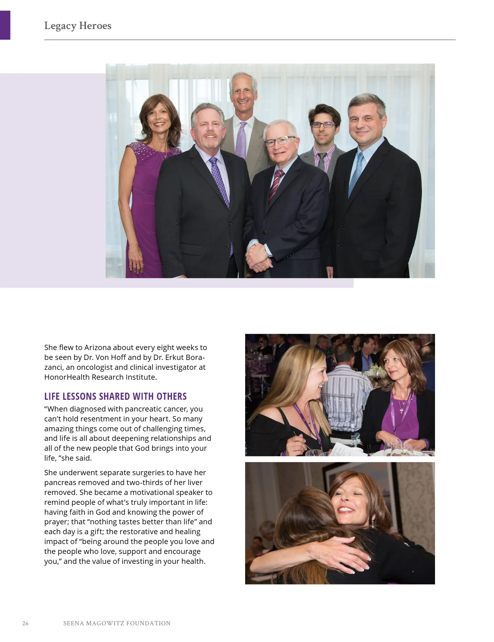 Seena Magowitz Foundation - Honoring Impact, page 26