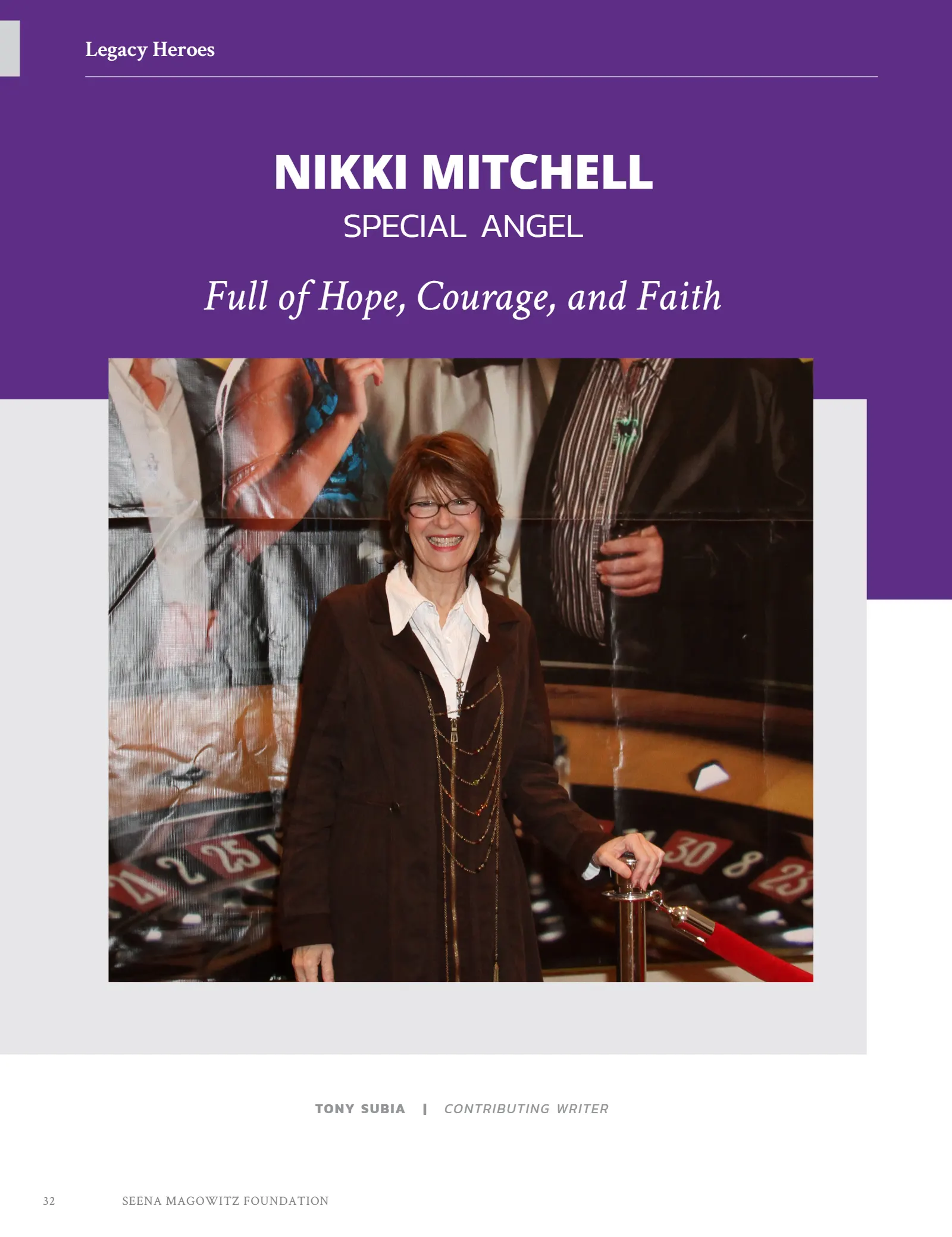 Seena Magowitz Foundation - Honoring Impact, page 32