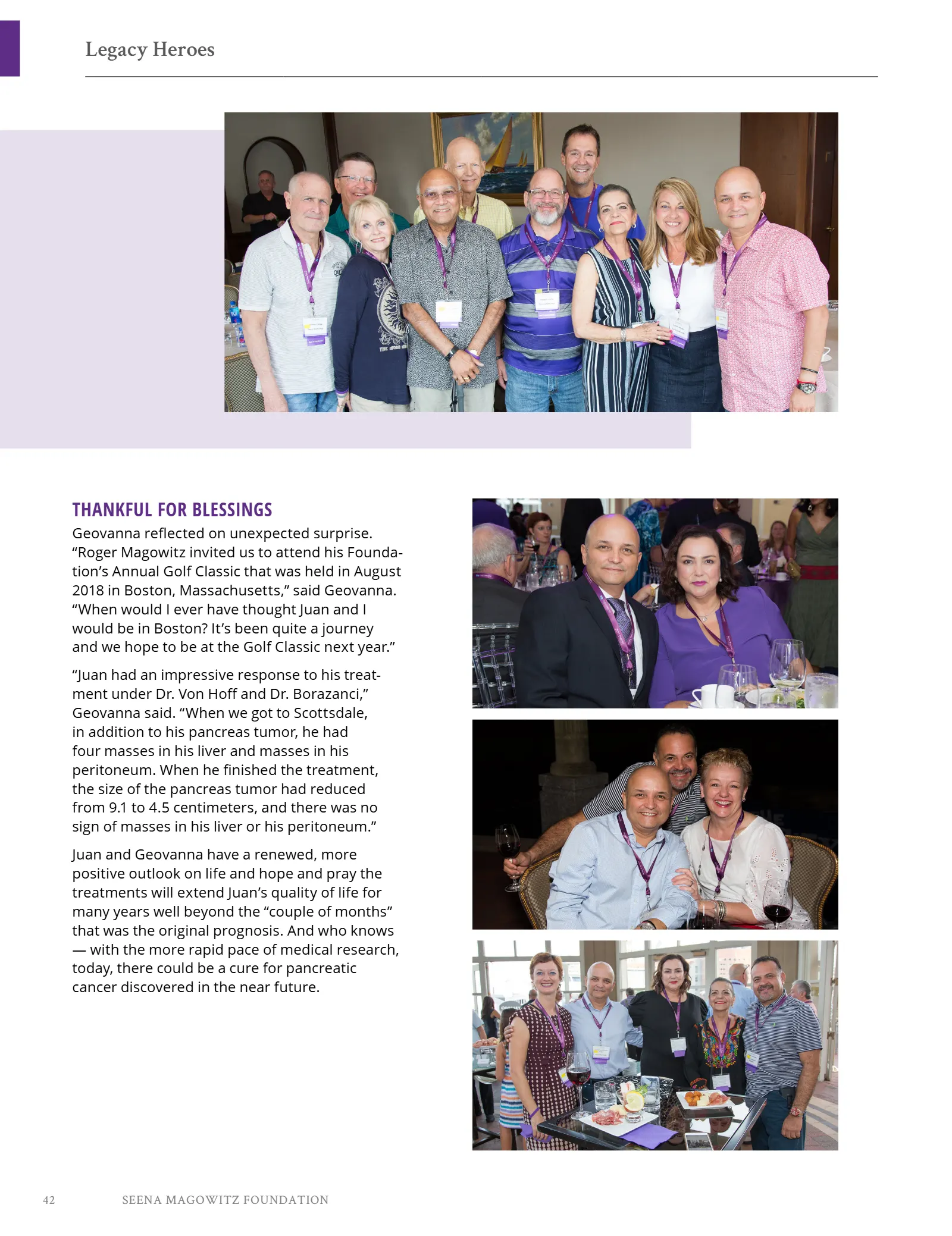 Seena Magowitz Foundation - Honoring Impact, page 42