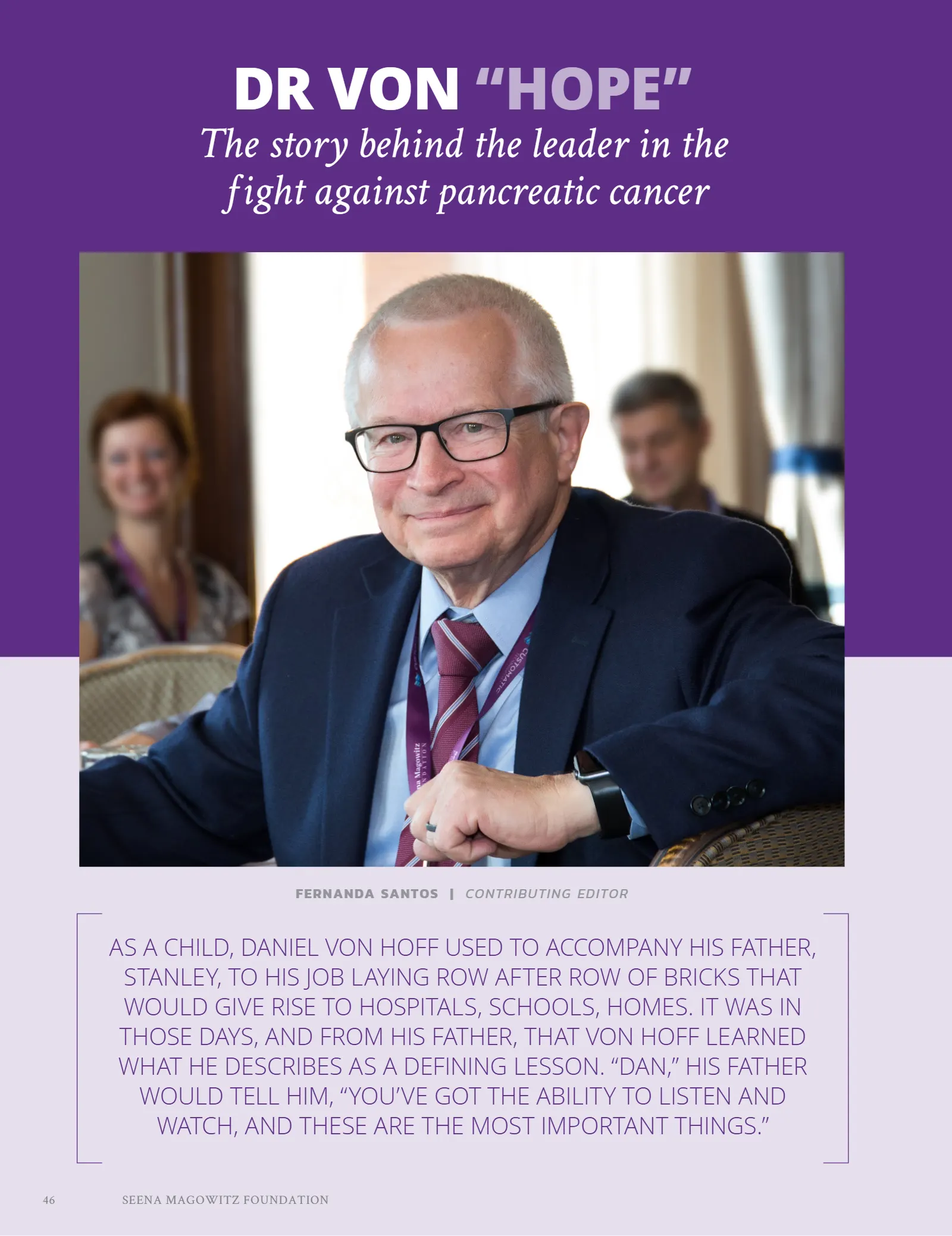 Seena Magowitz Foundation - Honoring Impact, page 46