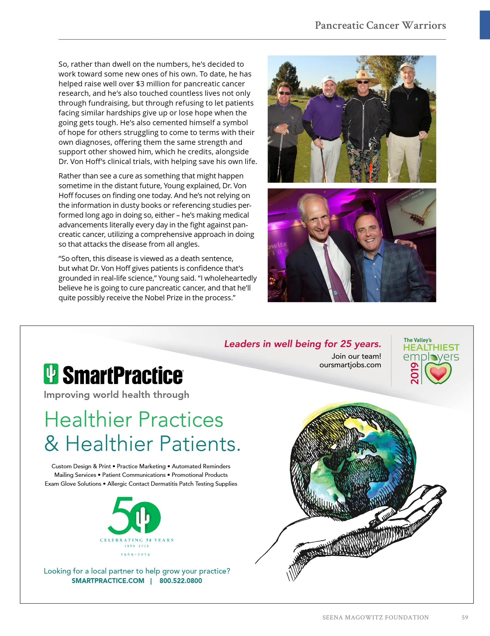 Seena Magowitz Foundation - Honoring Impact, page 59