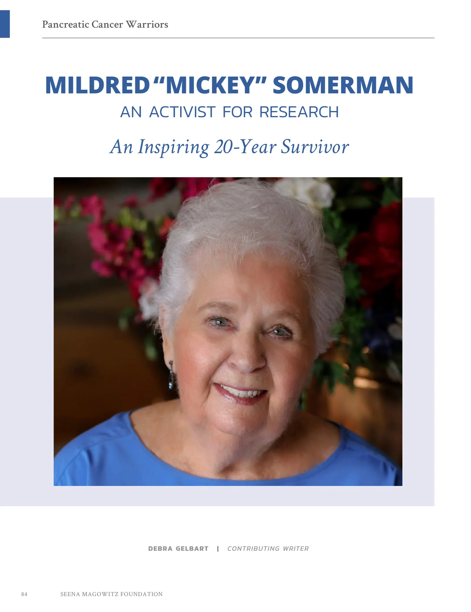 Seena Magowitz Foundation - Honoring Impact, page 84