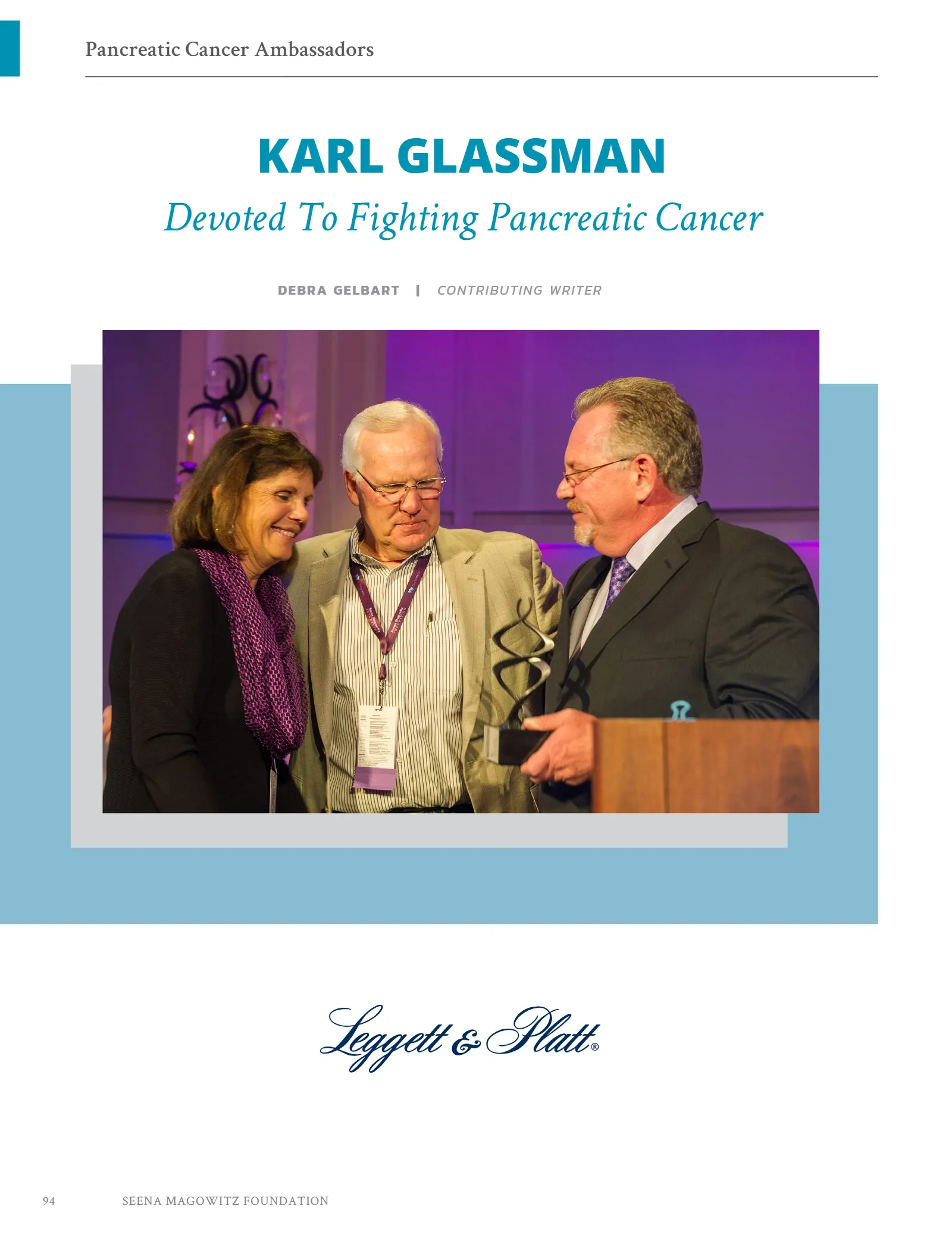 Seena Magowitz Foundation - Honoring Impact, page 94