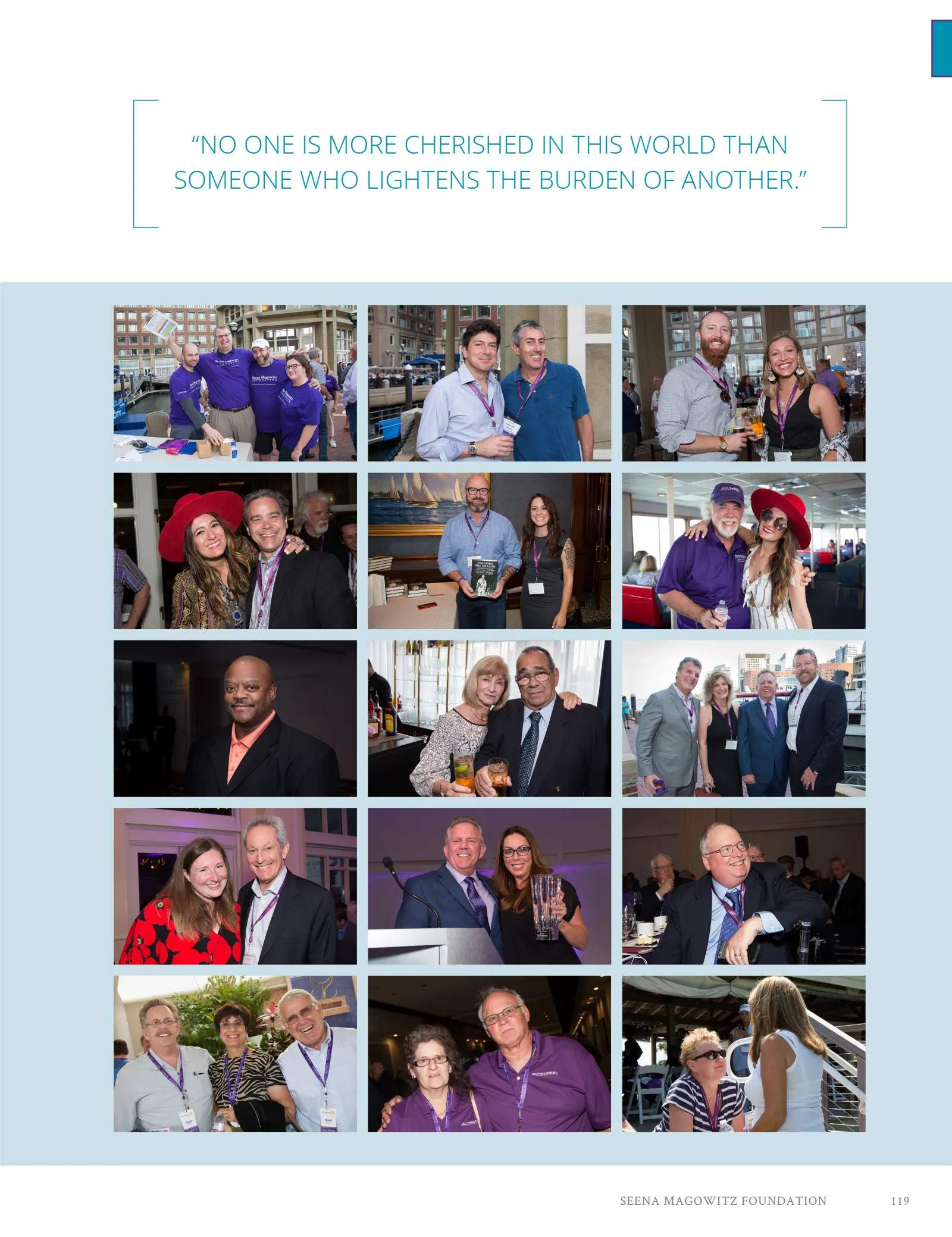 Seena Magowitz Foundation - Honoring Impact, page 119